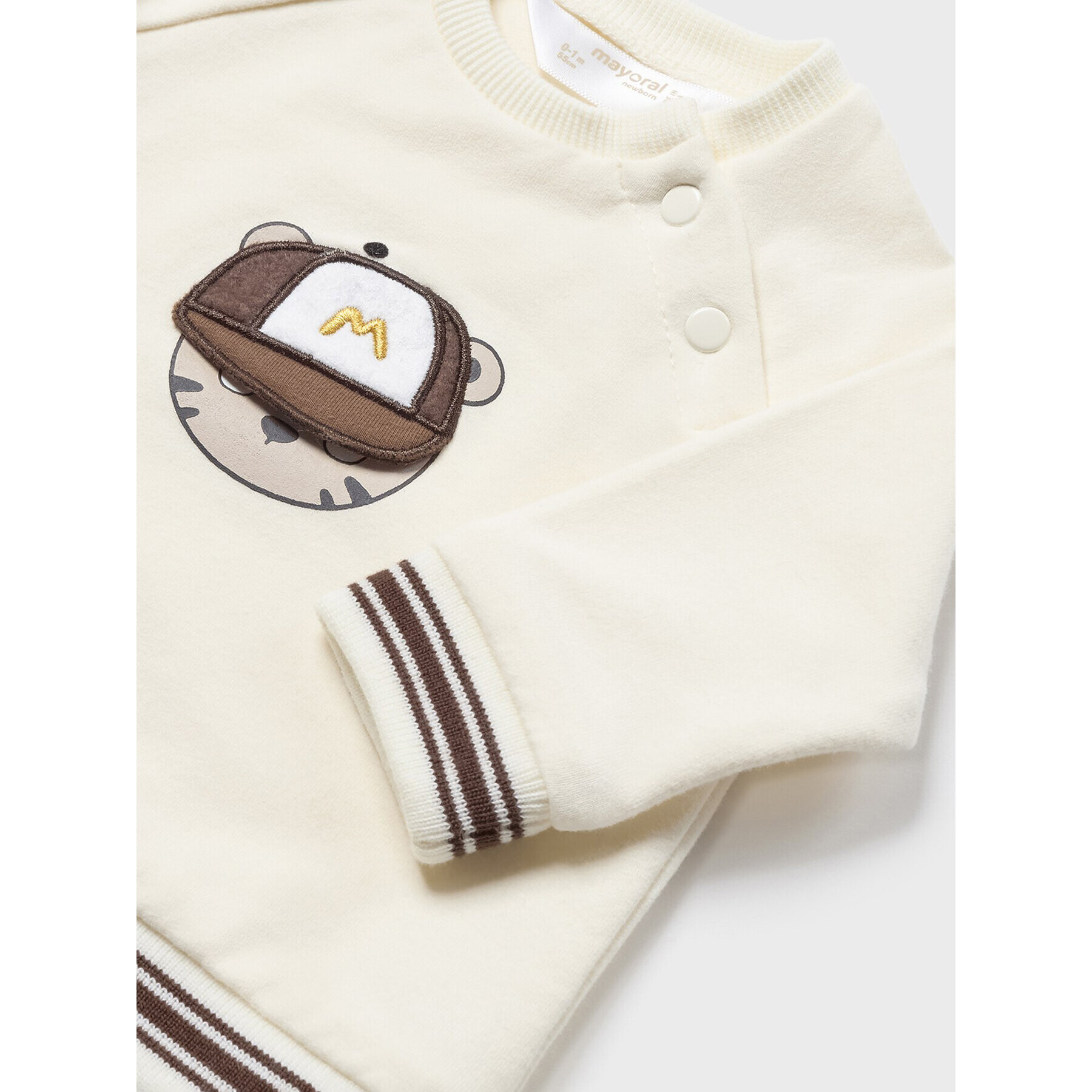 Mayoral Суитшърт 2407 Бежов Regular Fit - Pepit.bg