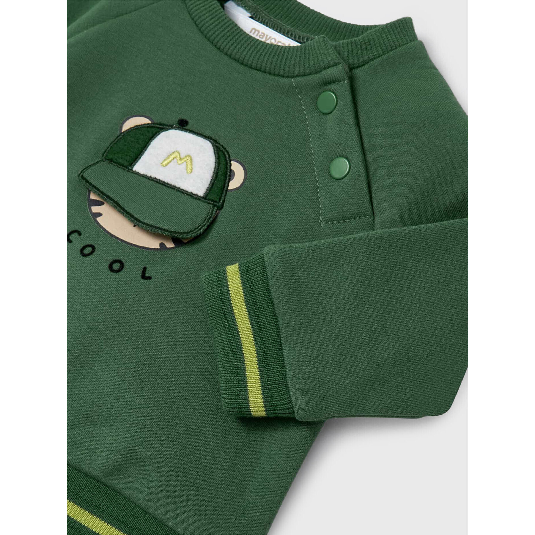Mayoral Суитшърт 2407 Зелен Regular Fit - Pepit.bg