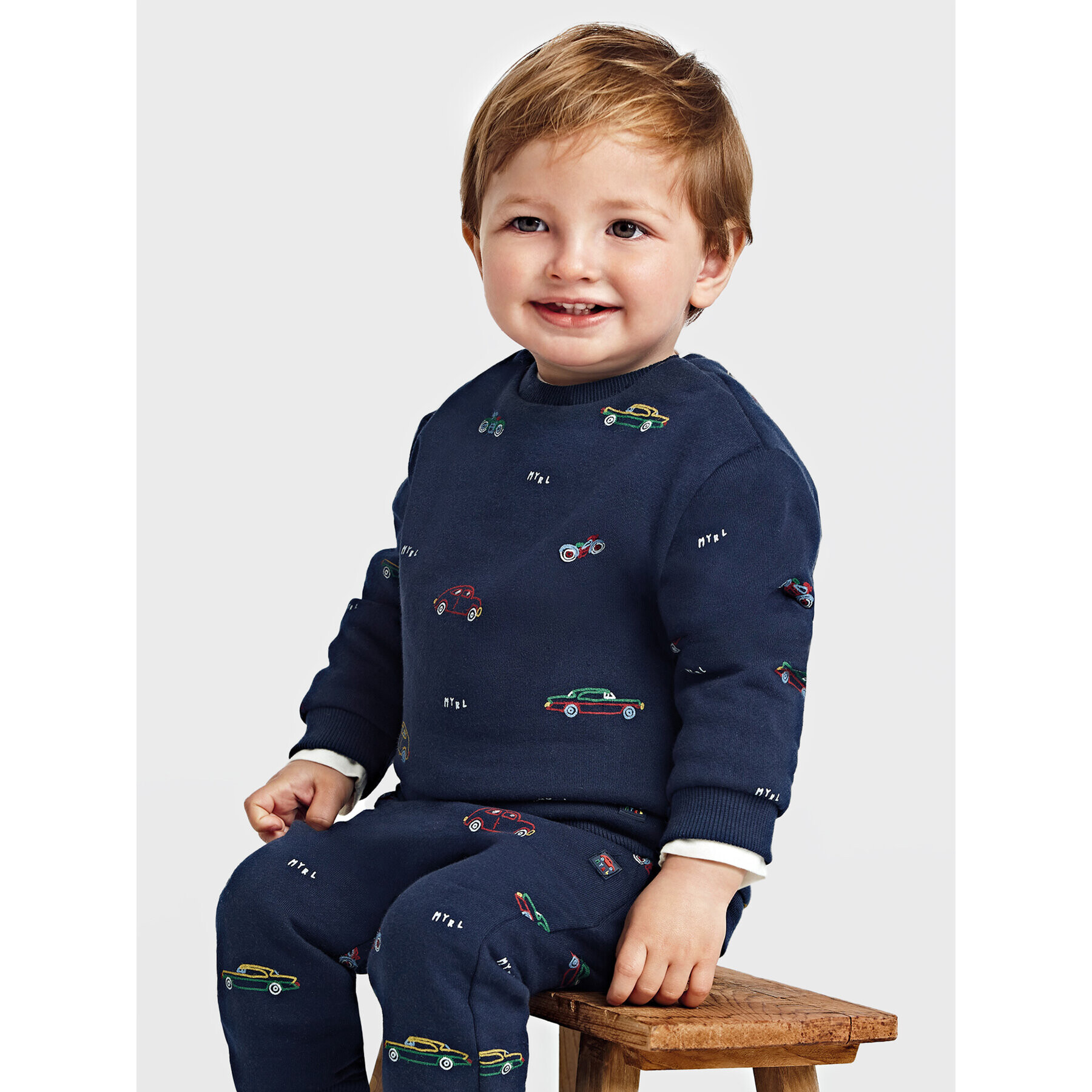 Mayoral Суитшърт 2411 Тъмносин Regular Fit - Pepit.bg