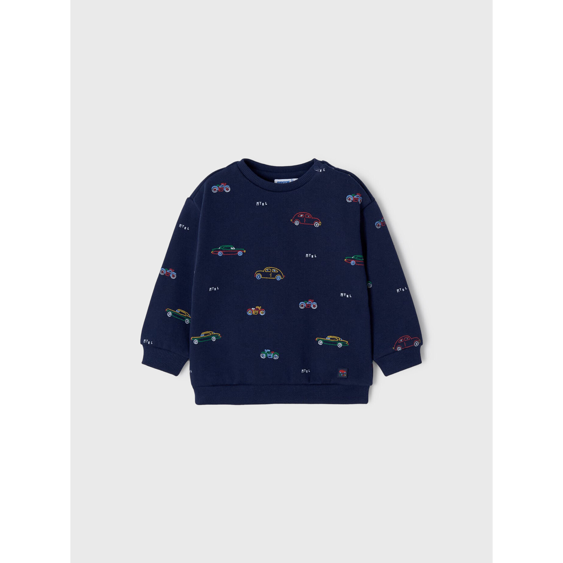 Mayoral Суитшърт 2411 Тъмносин Regular Fit - Pepit.bg