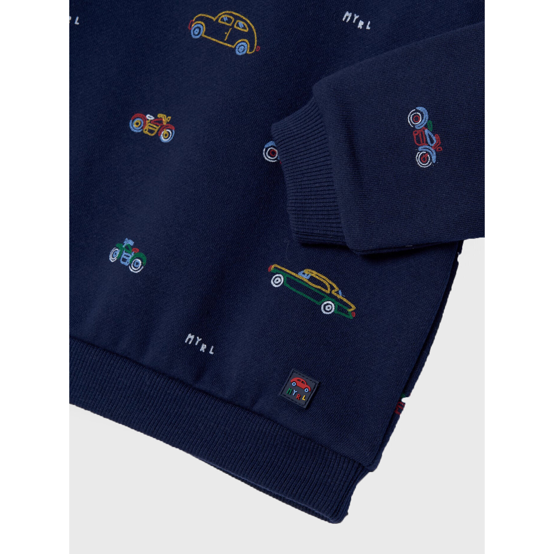 Mayoral Суитшърт 2411 Тъмносин Regular Fit - Pepit.bg
