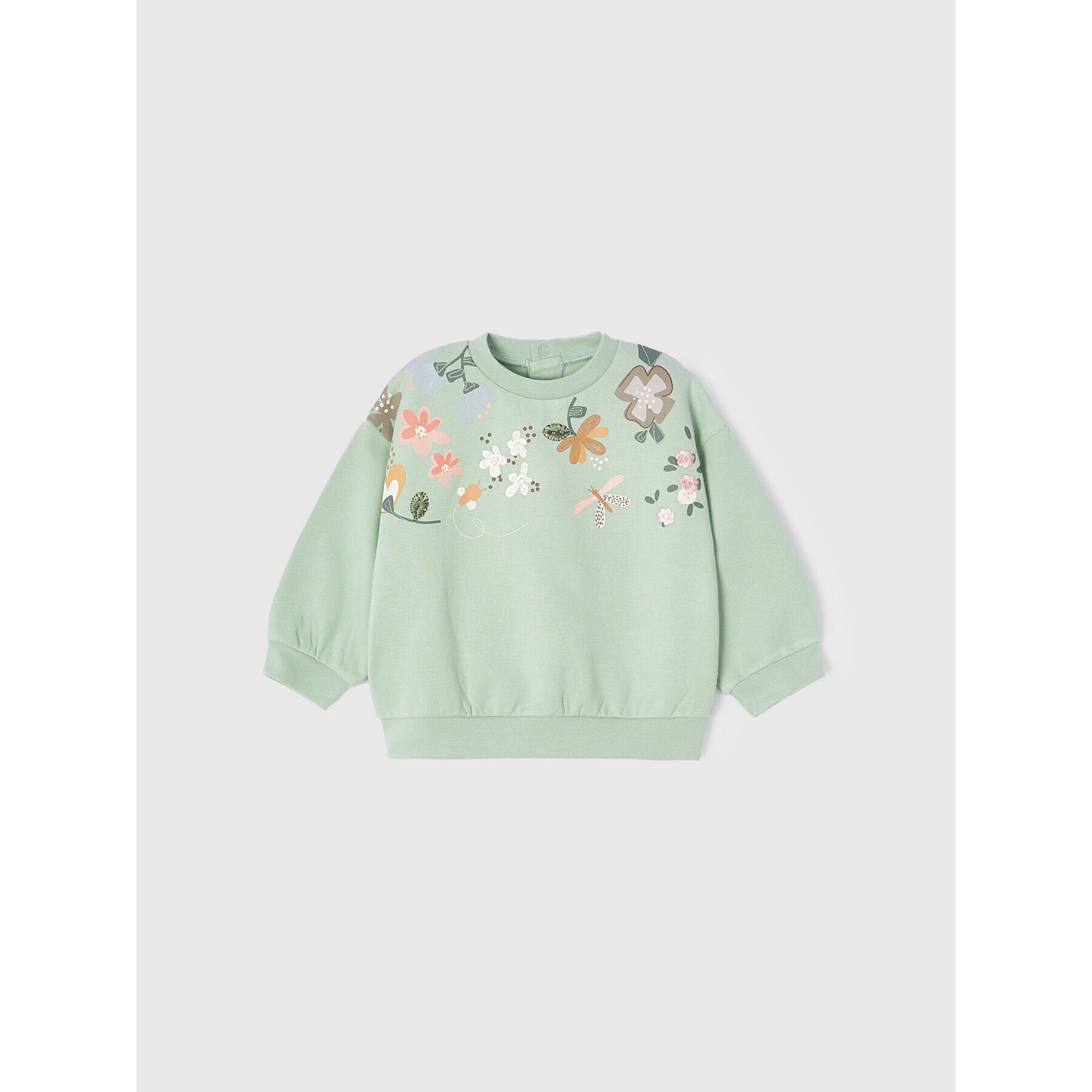 Mayoral Суитшърт 2429 Зелен Regular Fit - Pepit.bg