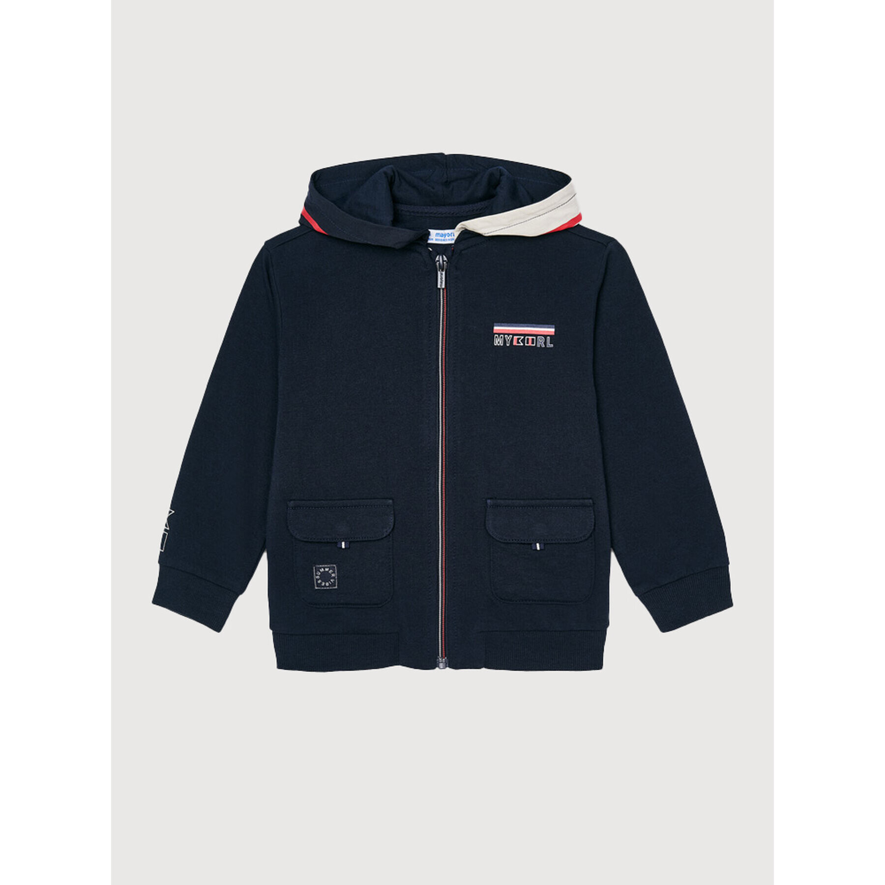 Mayoral Суитшърт 3414 Тъмносин Regular Fit - Pepit.bg