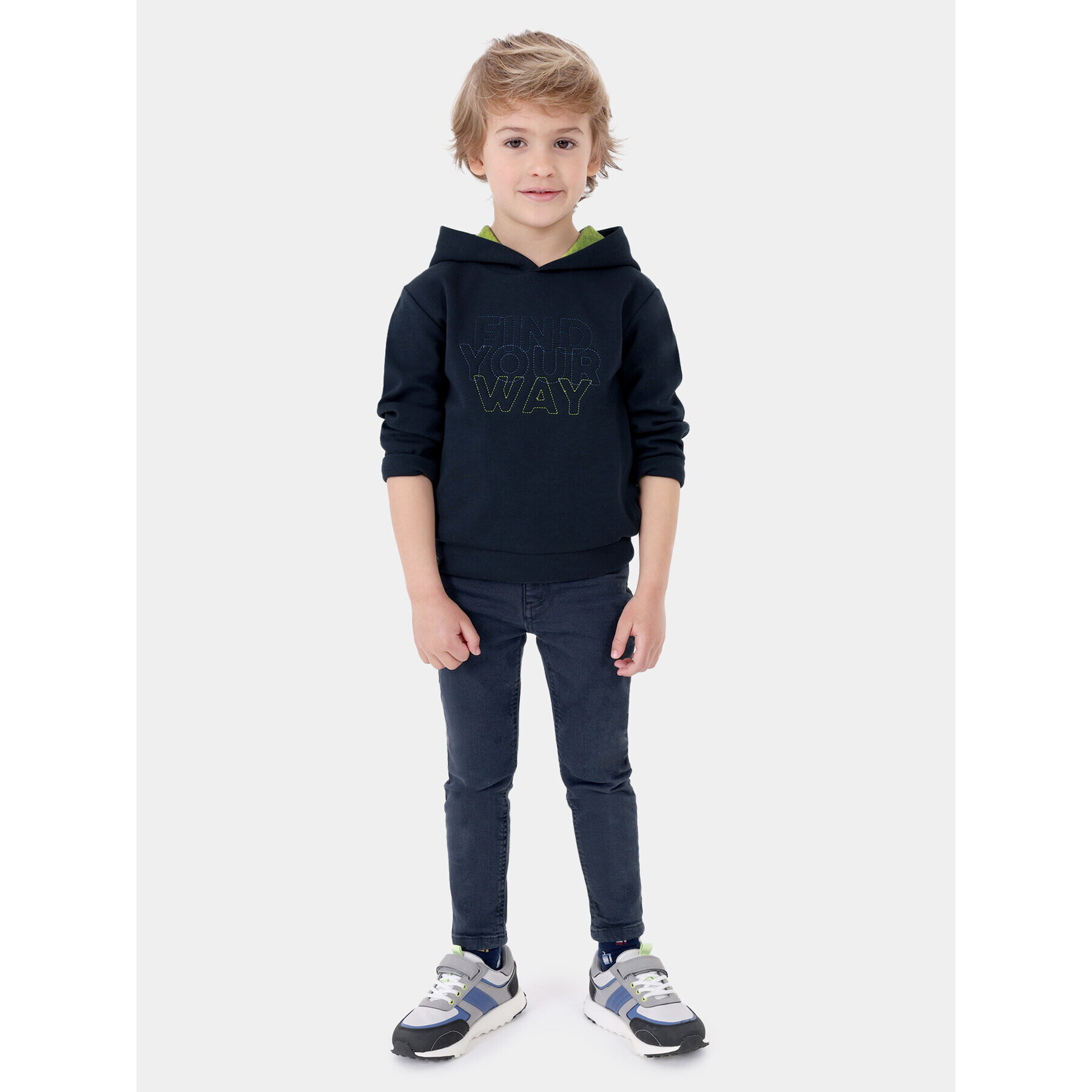 Mayoral Суитшърт 4.428 Тъмносин Regular Fit - Pepit.bg