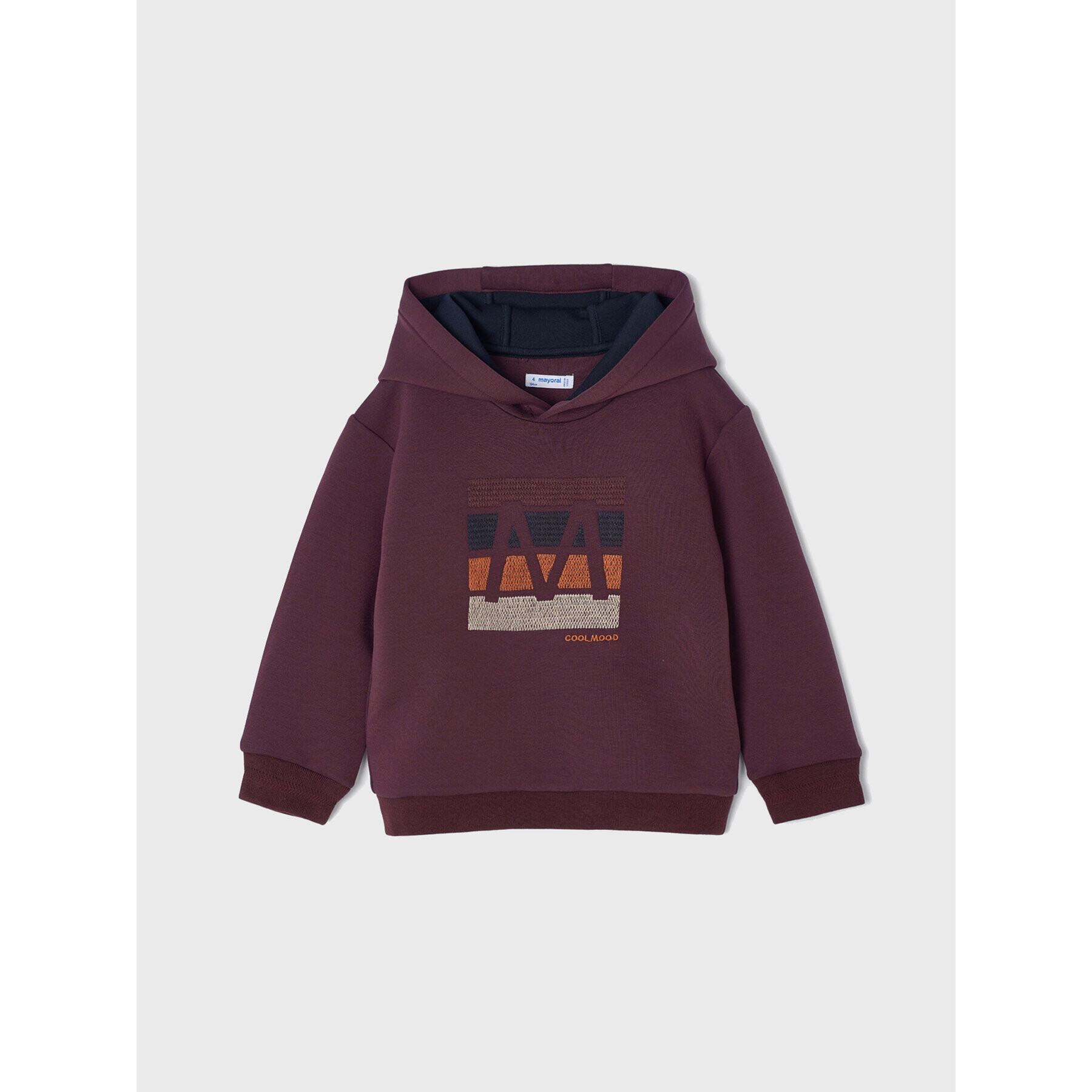 Mayoral Суитшърт 4448 Виолетов Regular Fit - Pepit.bg