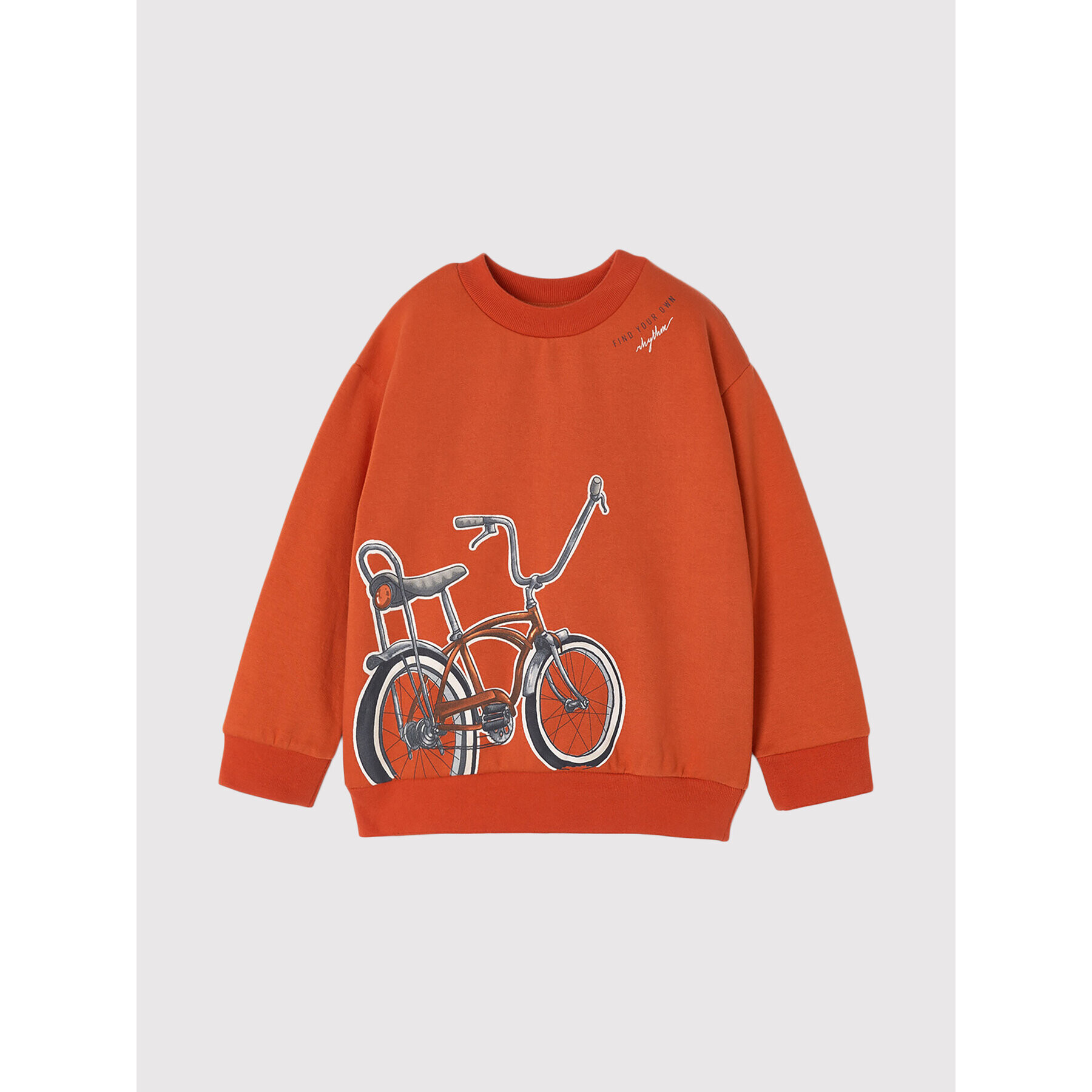 Mayoral Суитшърт 4453 Оранжев Regular Fit - Pepit.bg