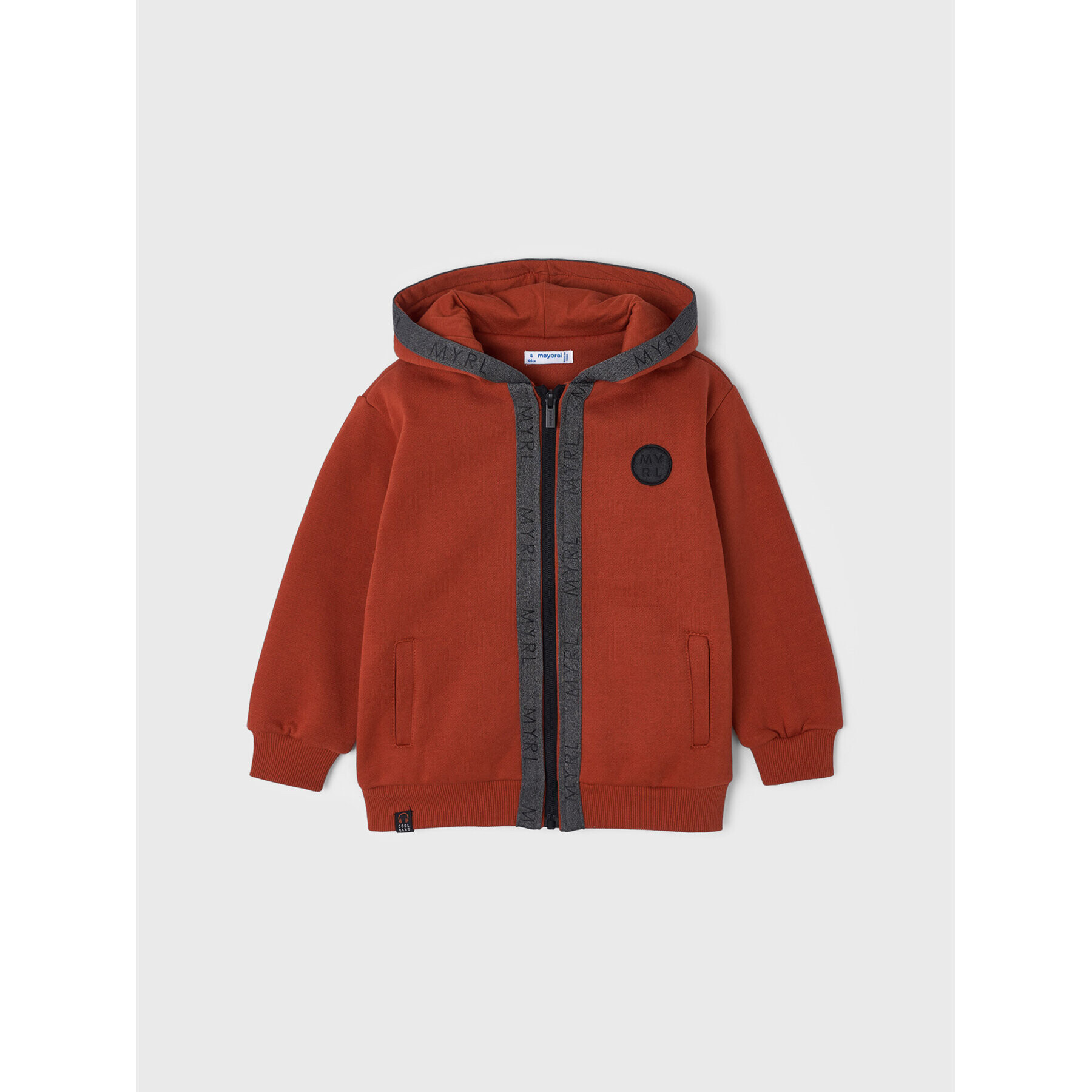 Mayoral Суитшърт 4471 Оранжев Regular Fit - Pepit.bg