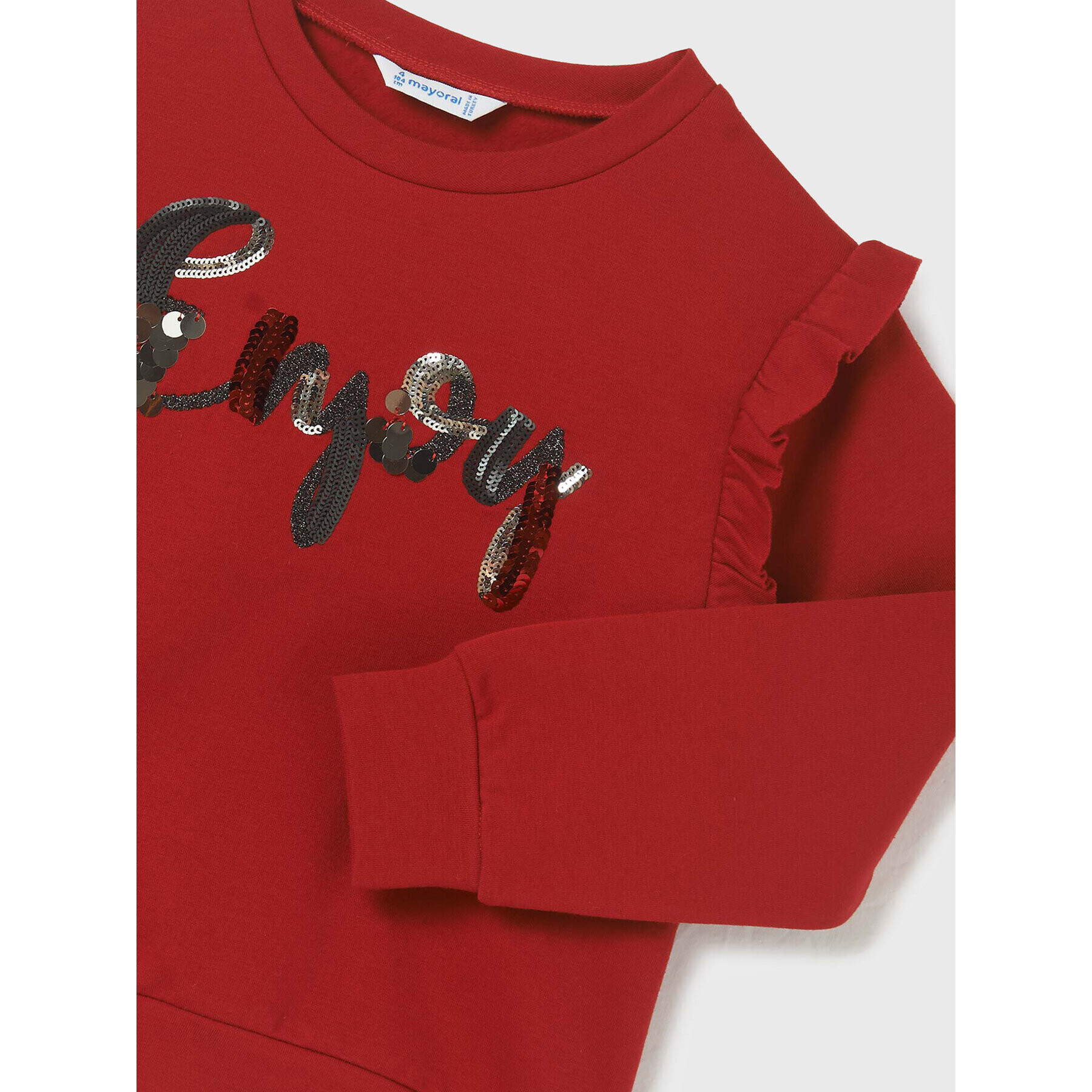 Mayoral Суитшърт 4476 Червен Regular Fit - Pepit.bg