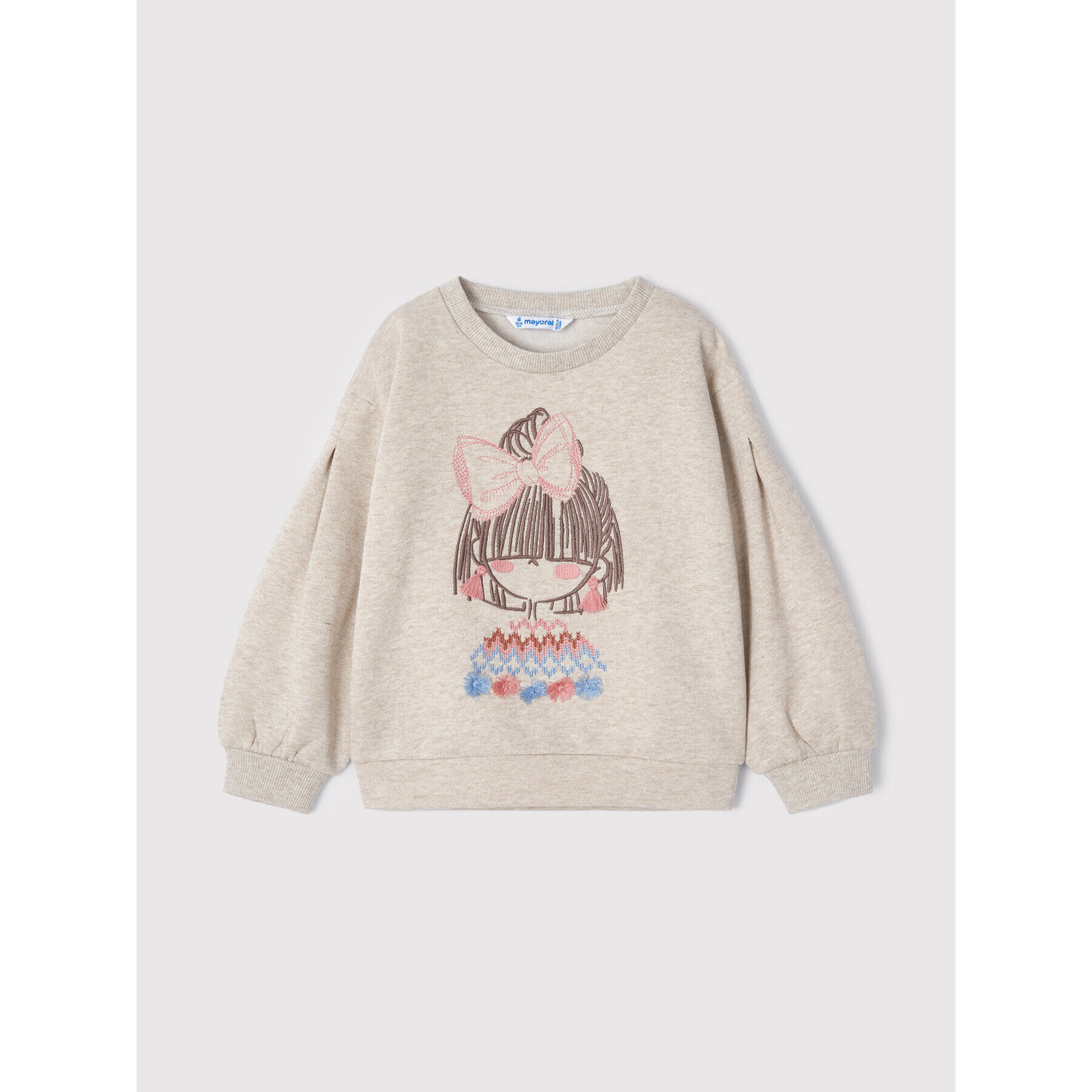 Mayoral Суитшърт 4479 Бежов Regular Fit - Pepit.bg