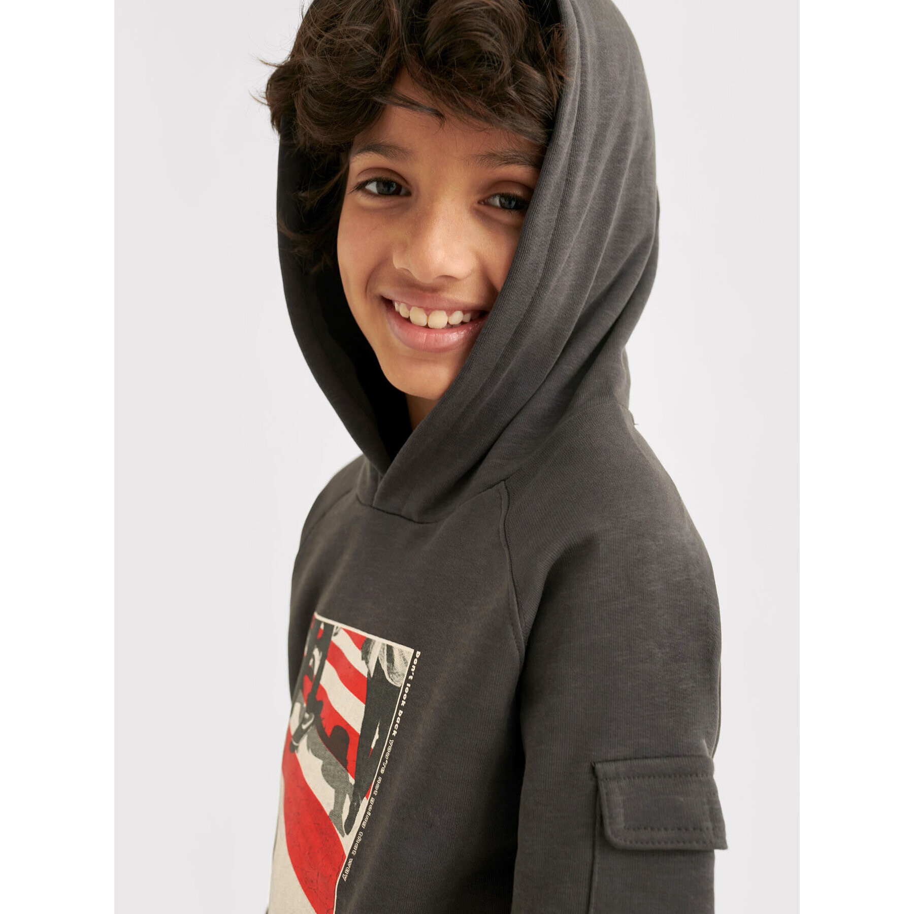 Mayoral Суитшърт 7445 Сив Regular Fit - Pepit.bg