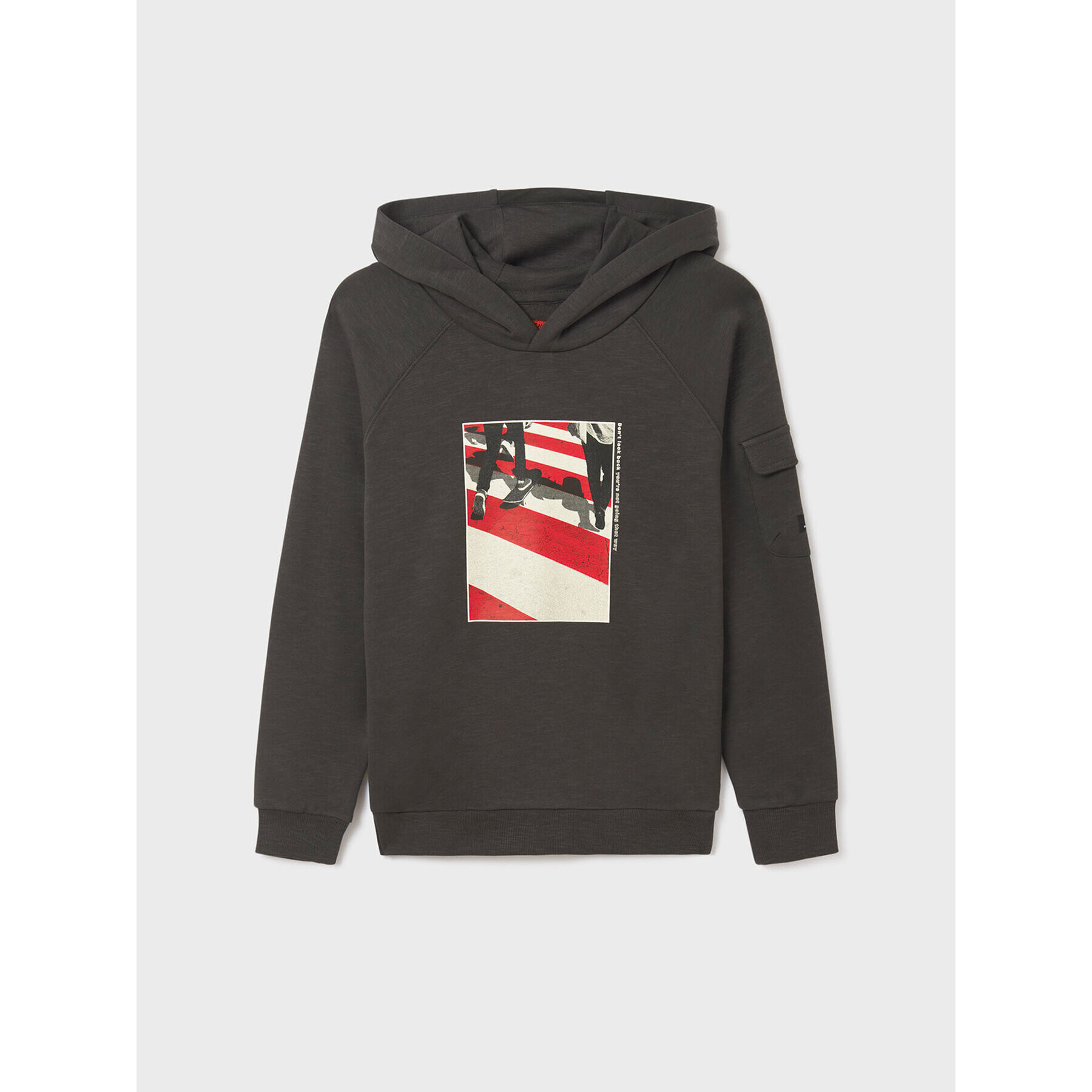 Mayoral Суитшърт 7445 Сив Regular Fit - Pepit.bg