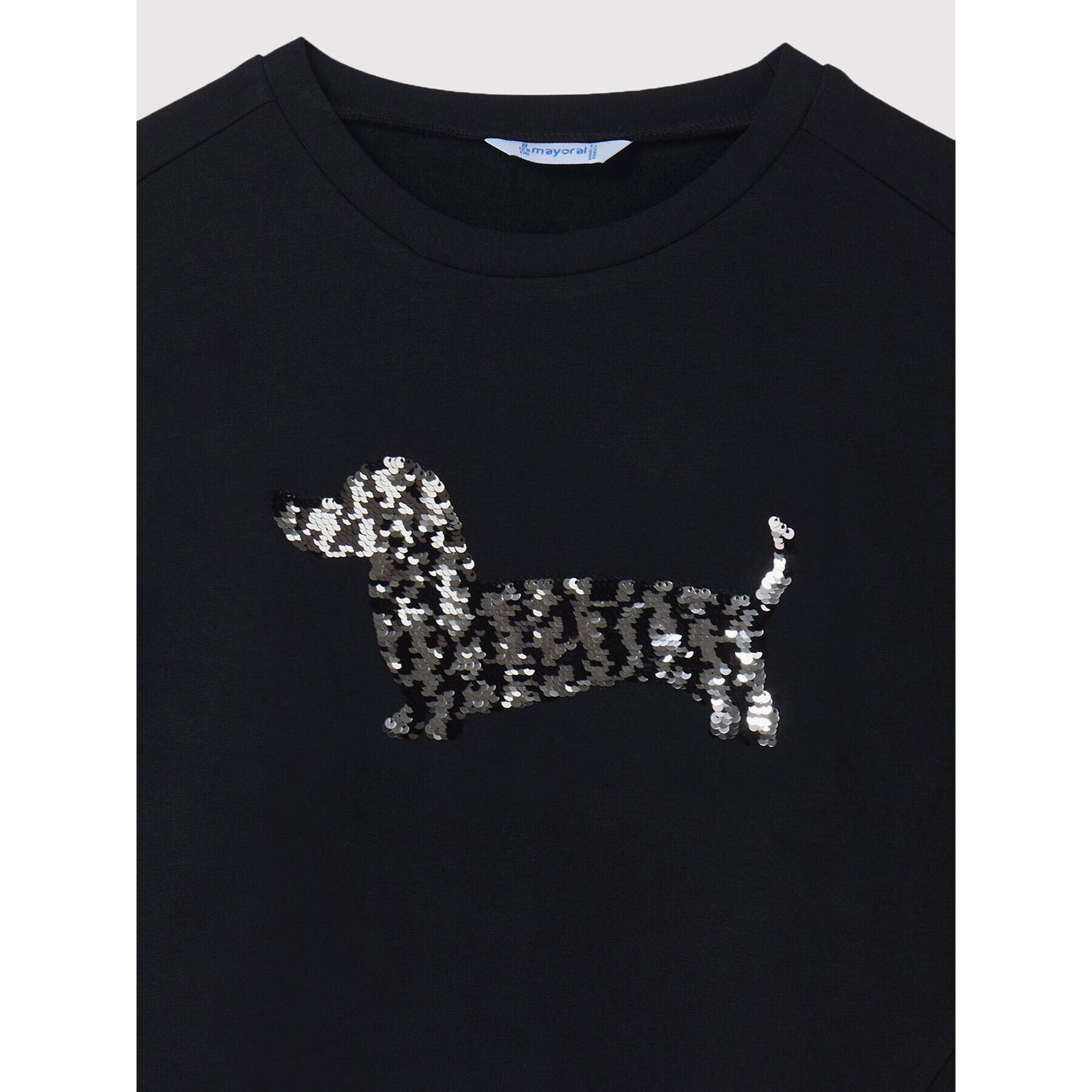 Mayoral Суитшърт 7469 Черен Regular Fit - Pepit.bg