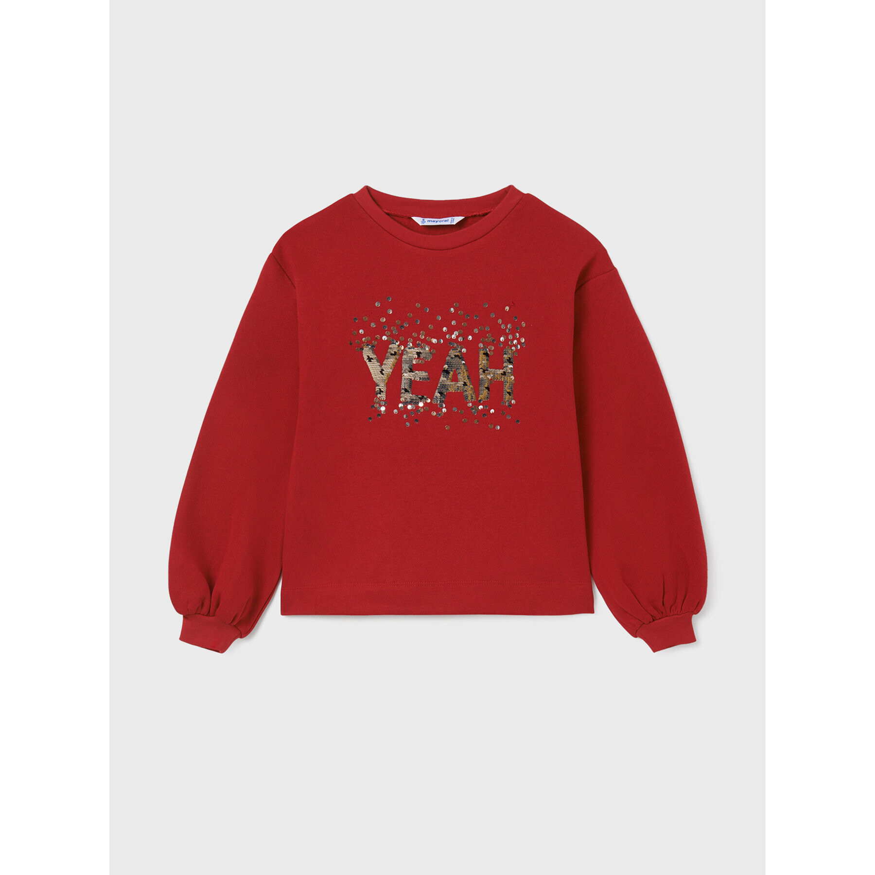 Mayoral Суитшърт 7471 Червен Relaxed Fit - Pepit.bg