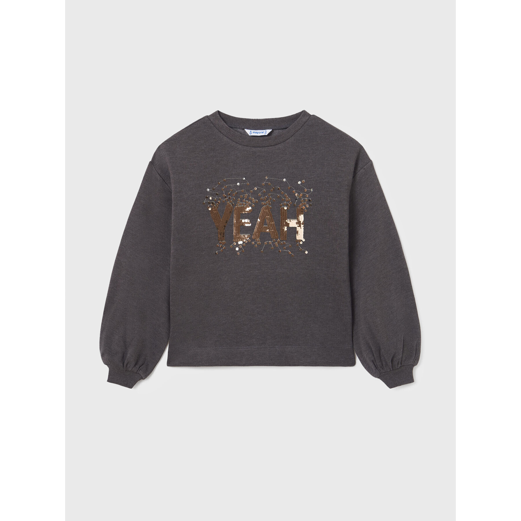Mayoral Суитшърт 7471 Сив Relaxed Fit - Pepit.bg