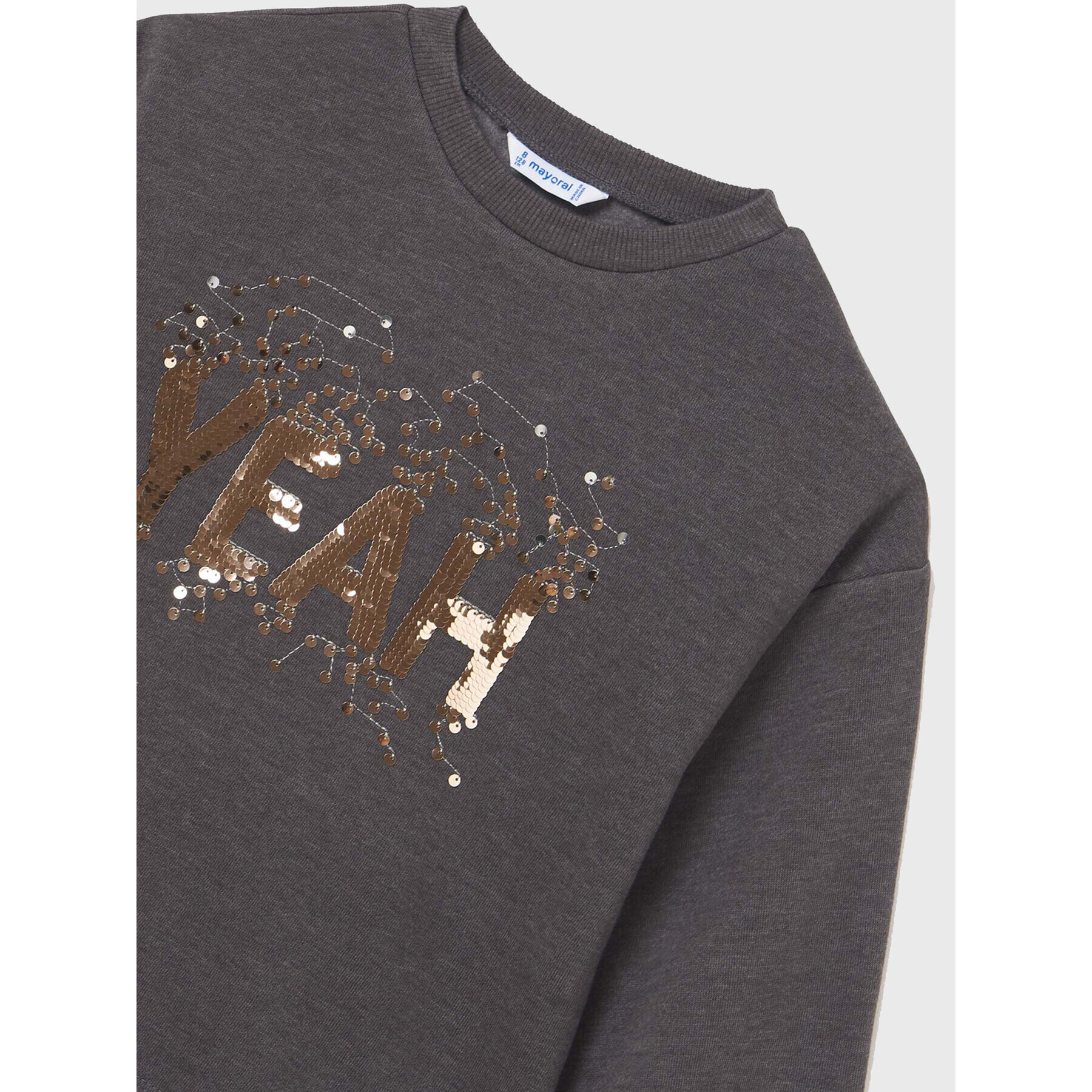 Mayoral Суитшърт 7471 Сив Relaxed Fit - Pepit.bg