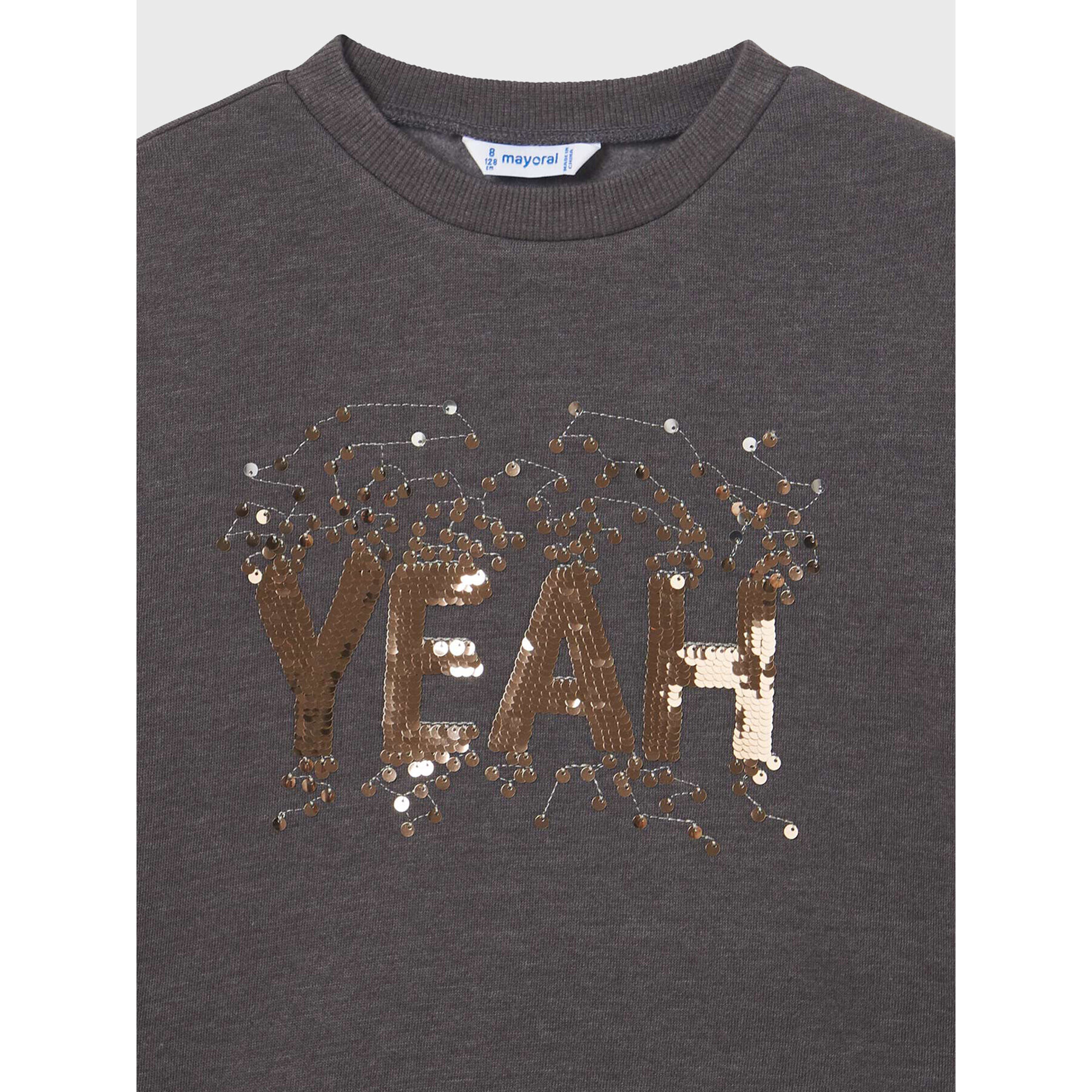 Mayoral Суитшърт 7471 Сив Relaxed Fit - Pepit.bg