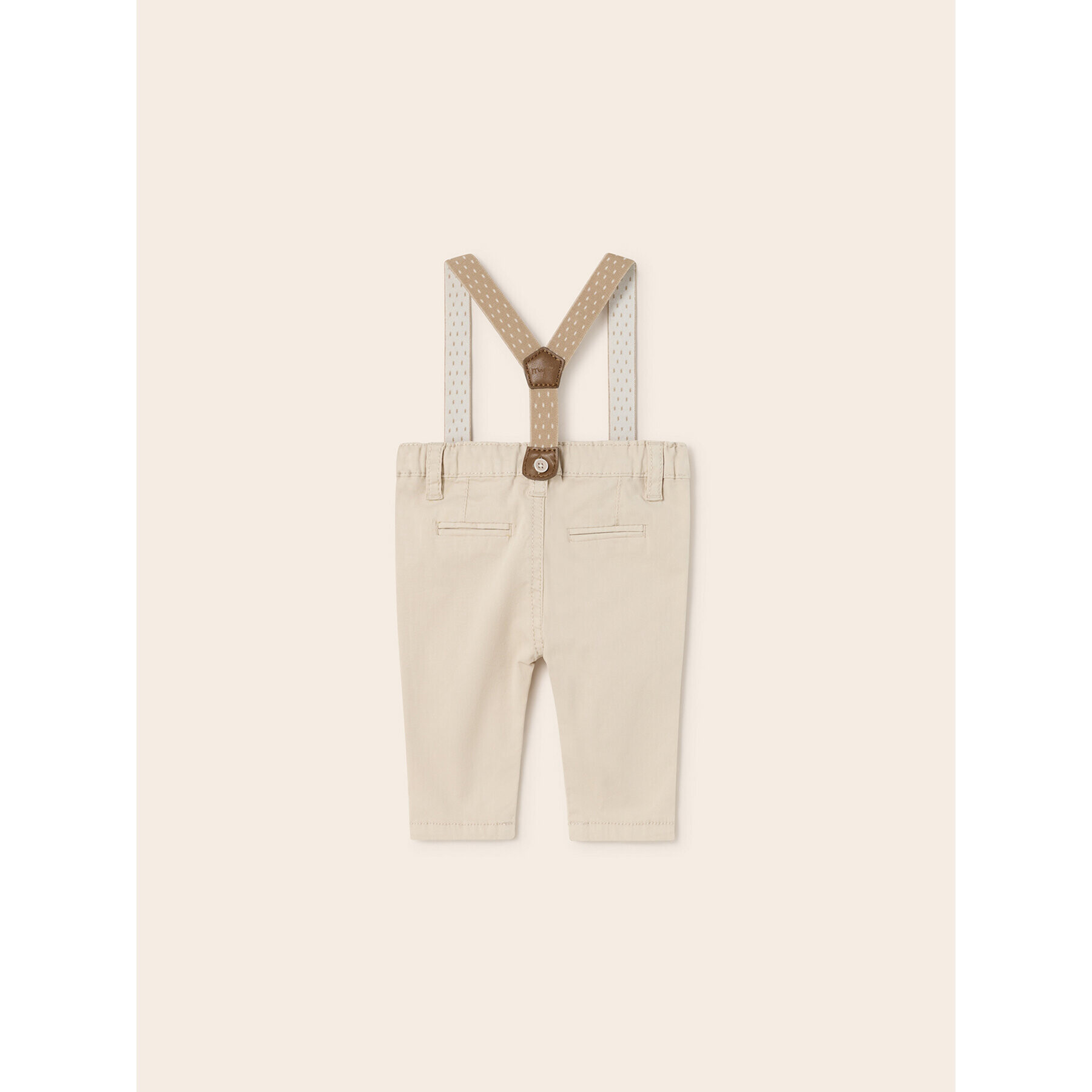 Mayoral Текстилни панталони 1510 Бежов Regular Fit - Pepit.bg