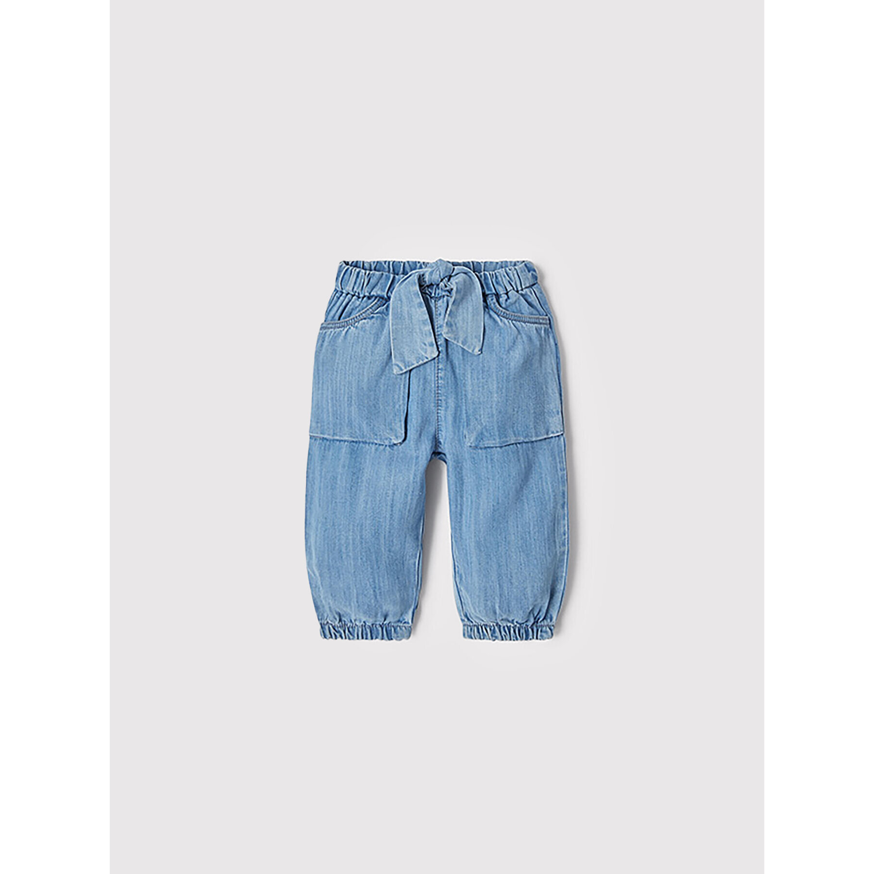 Mayoral Текстилни панталони 1514 Син Relaxed Fit - Pepit.bg