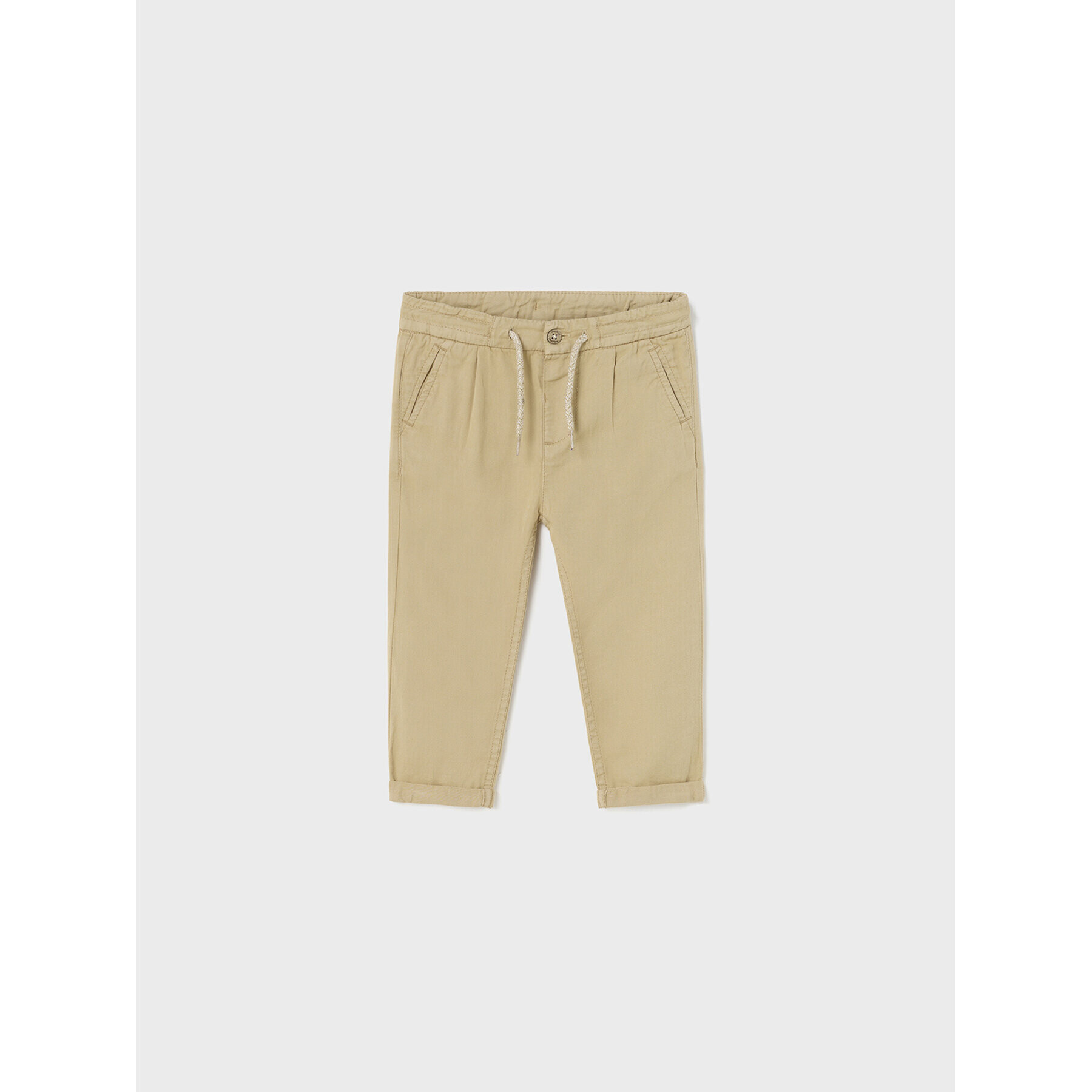 Mayoral Текстилни панталони 1524 Бежов Regular Fit - Pepit.bg