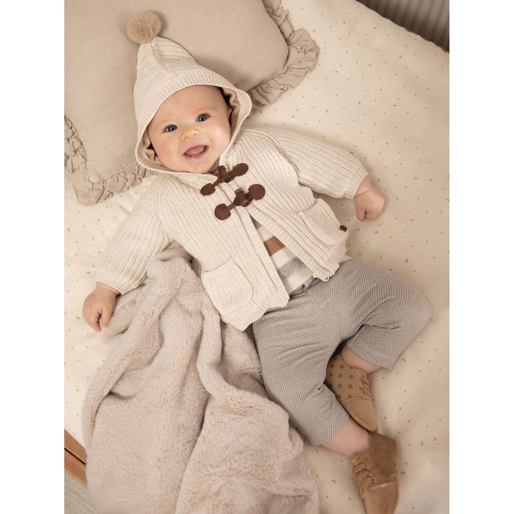 Mayoral Текстилни панталони 2518 Сив Regular Fit - Pepit.bg