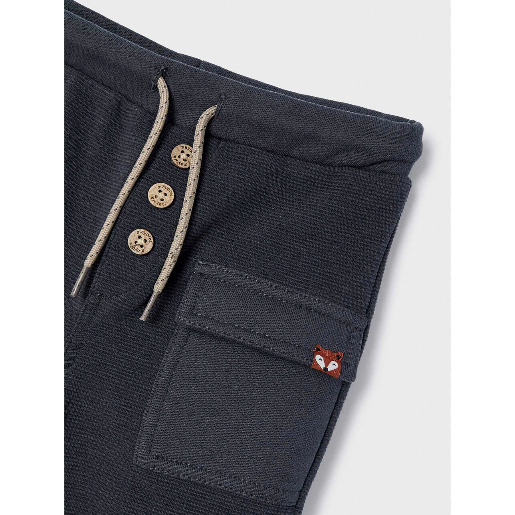 Mayoral Текстилни панталони 2531 Сив Regular Fit - Pepit.bg