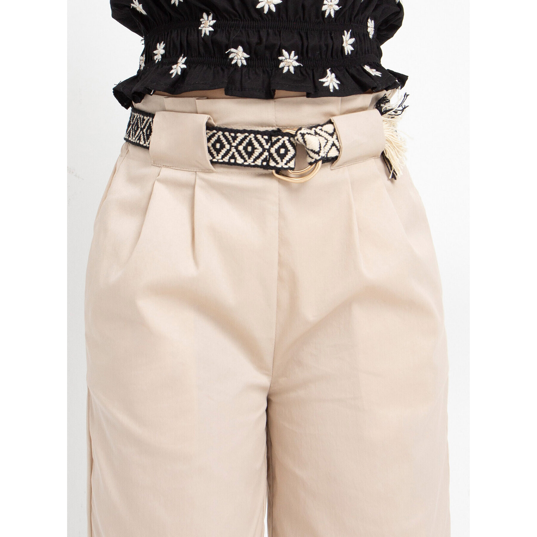Mayoral Текстилни панталони 3506 Бежов Regular Fit - Pepit.bg