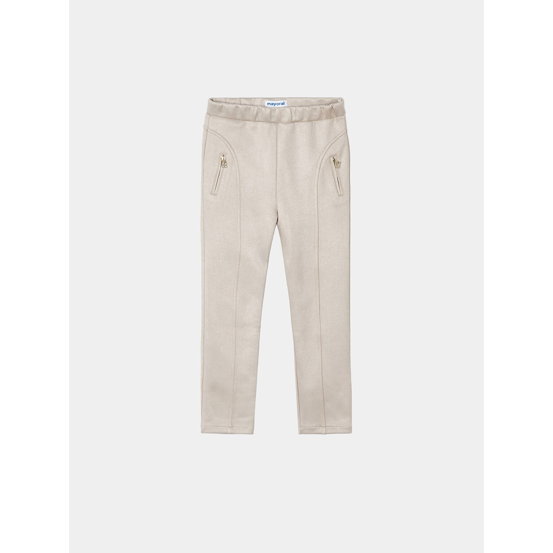 Mayoral Текстилни панталони 4.502 Бежов Regular Fit - Pepit.bg