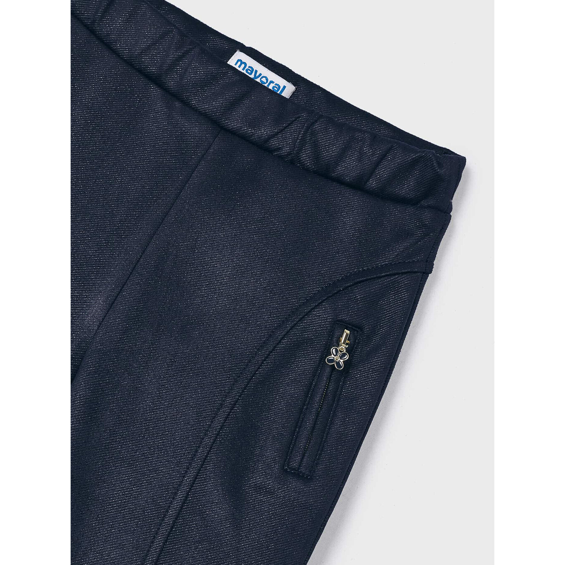 Mayoral Текстилни панталони 4.502 Тъмносин Regular Fit - Pepit.bg
