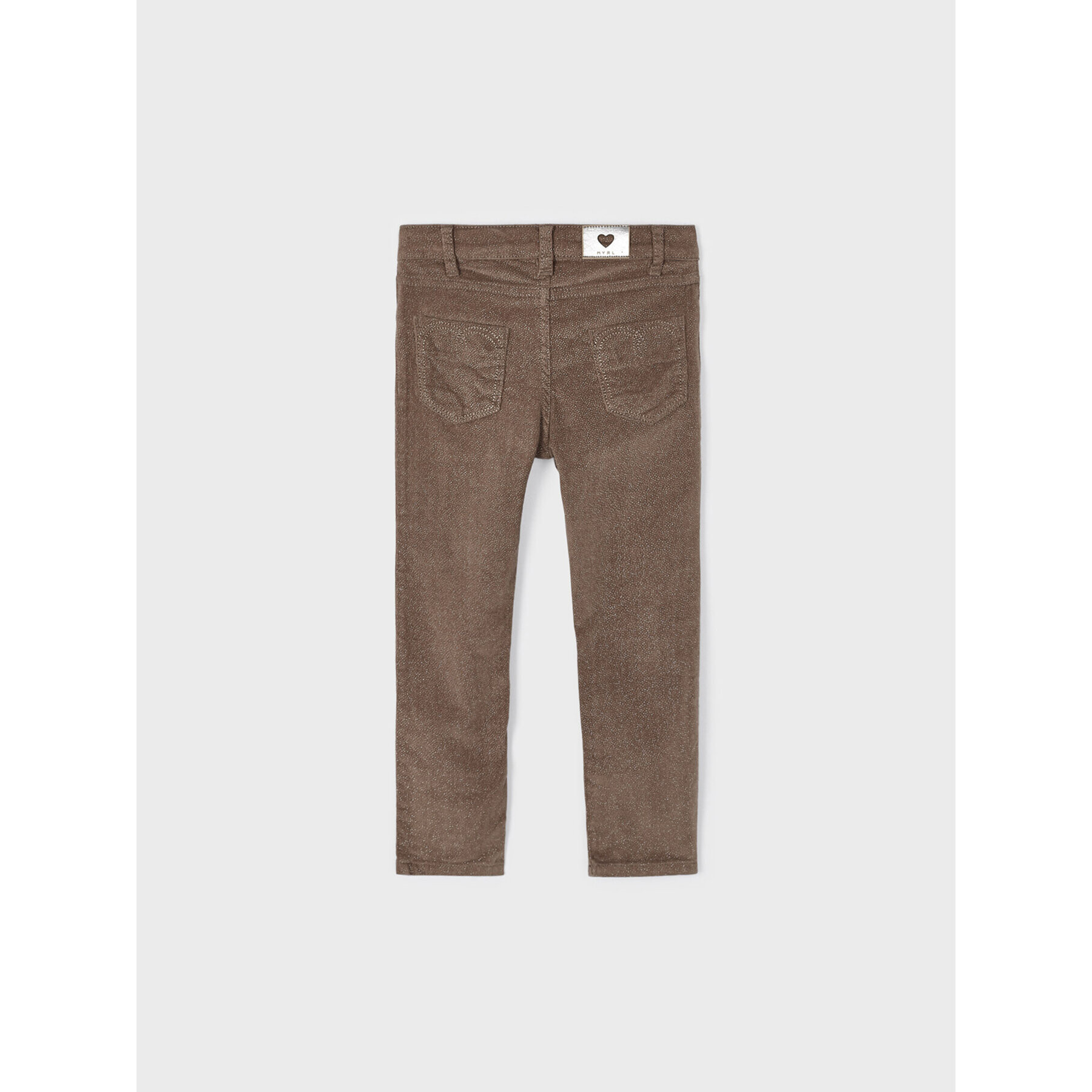 Mayoral Текстилни панталони 4.503 Кафяв Regular Fit - Pepit.bg