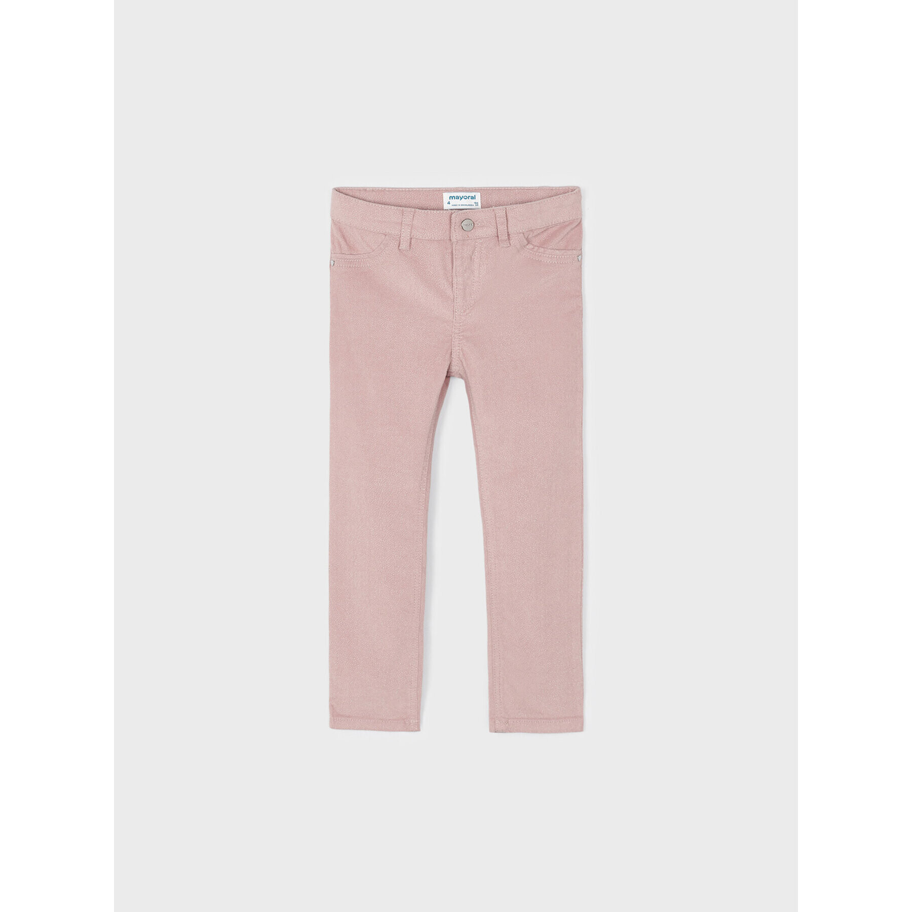 Mayoral Текстилни панталони 4.503 Розов Regular Fit - Pepit.bg