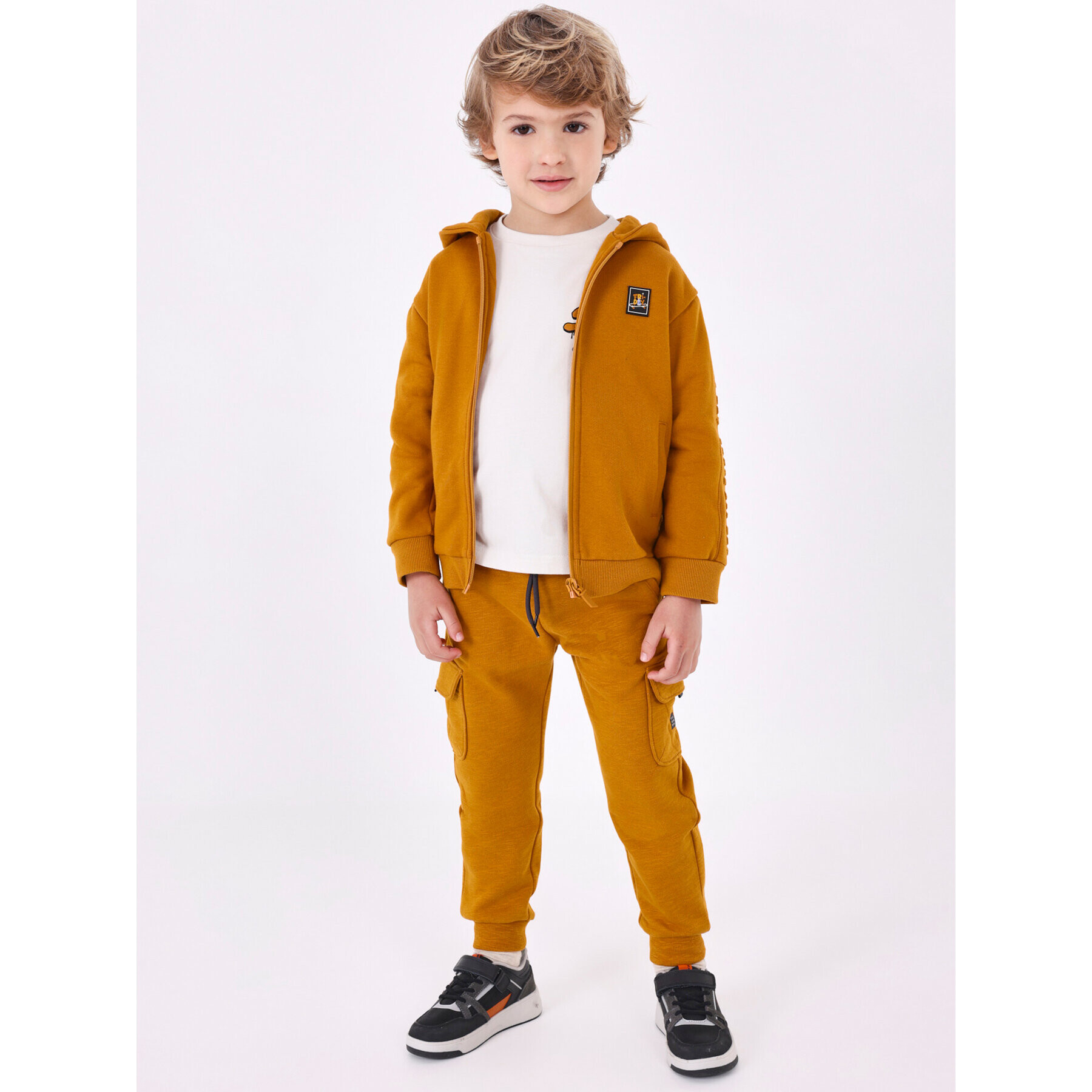 Mayoral Текстилни панталони 4.522 Оранжев Regular Fit - Pepit.bg