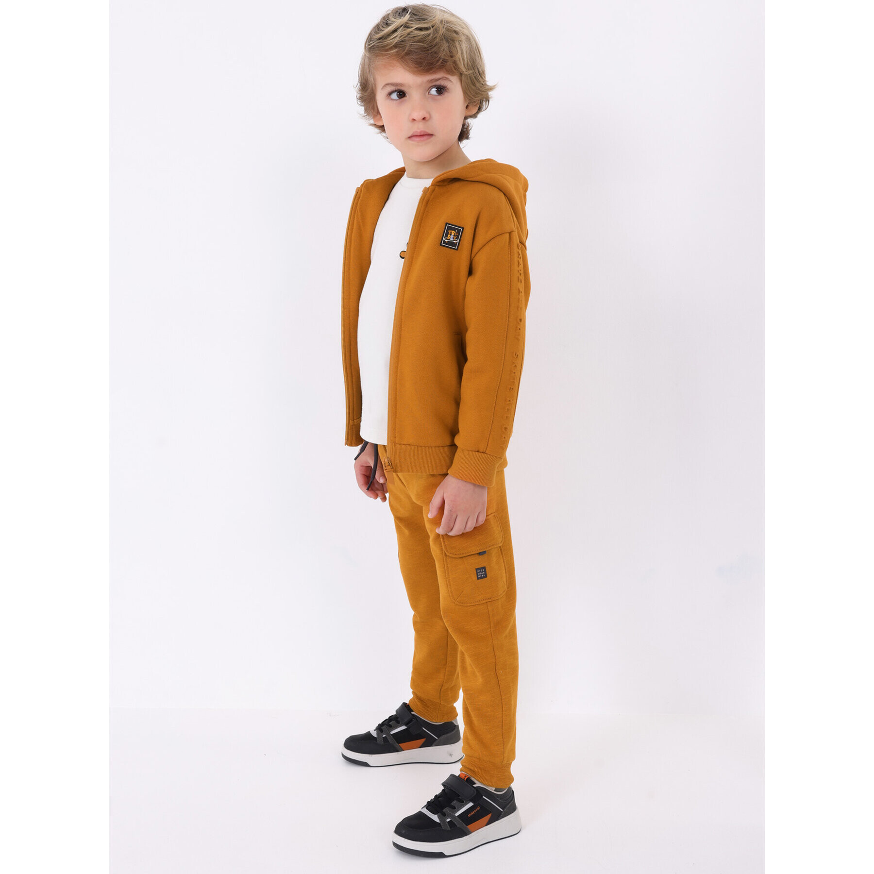 Mayoral Текстилни панталони 4.522 Оранжев Regular Fit - Pepit.bg