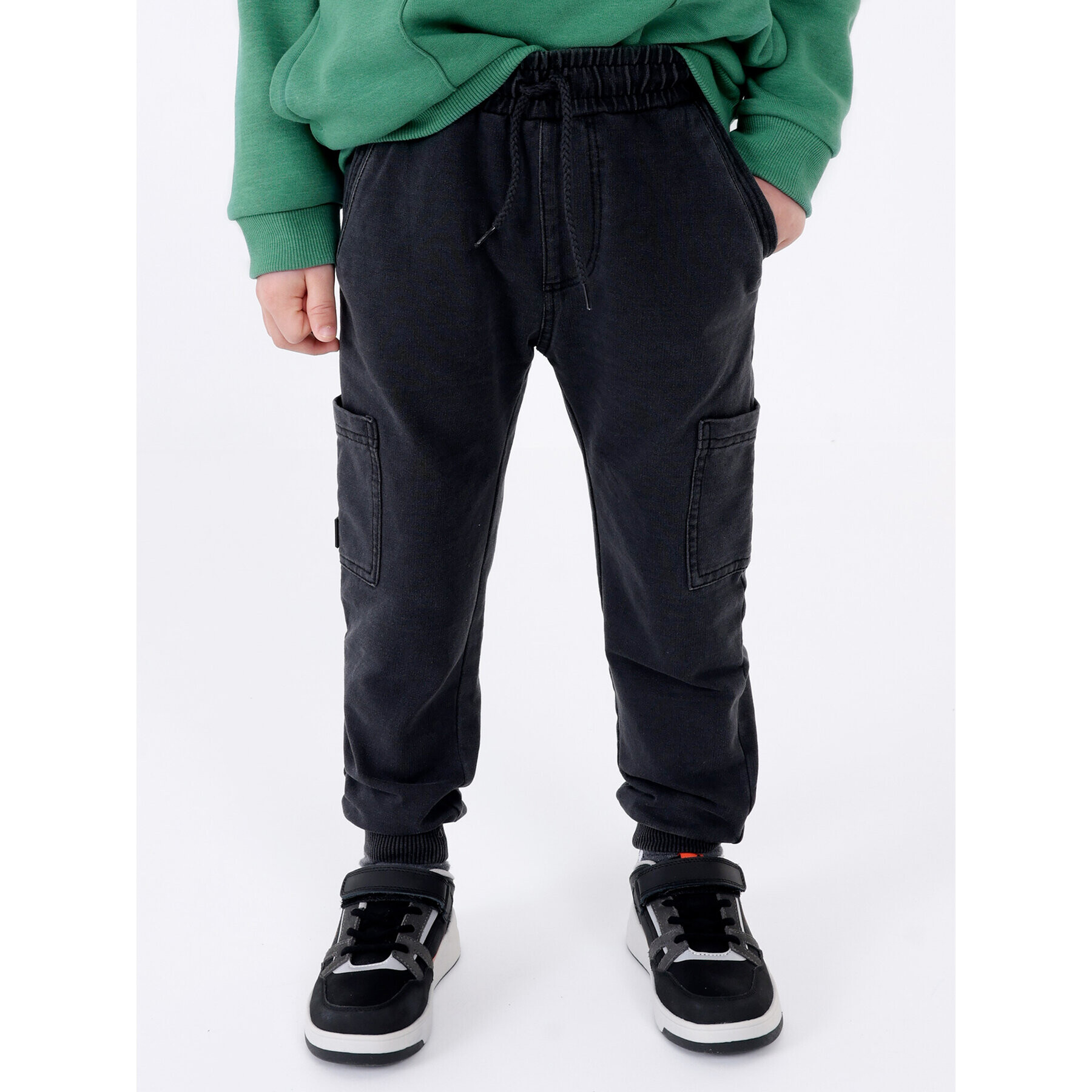 Mayoral Текстилни панталони 4.525 Сив Regular Fit - Pepit.bg