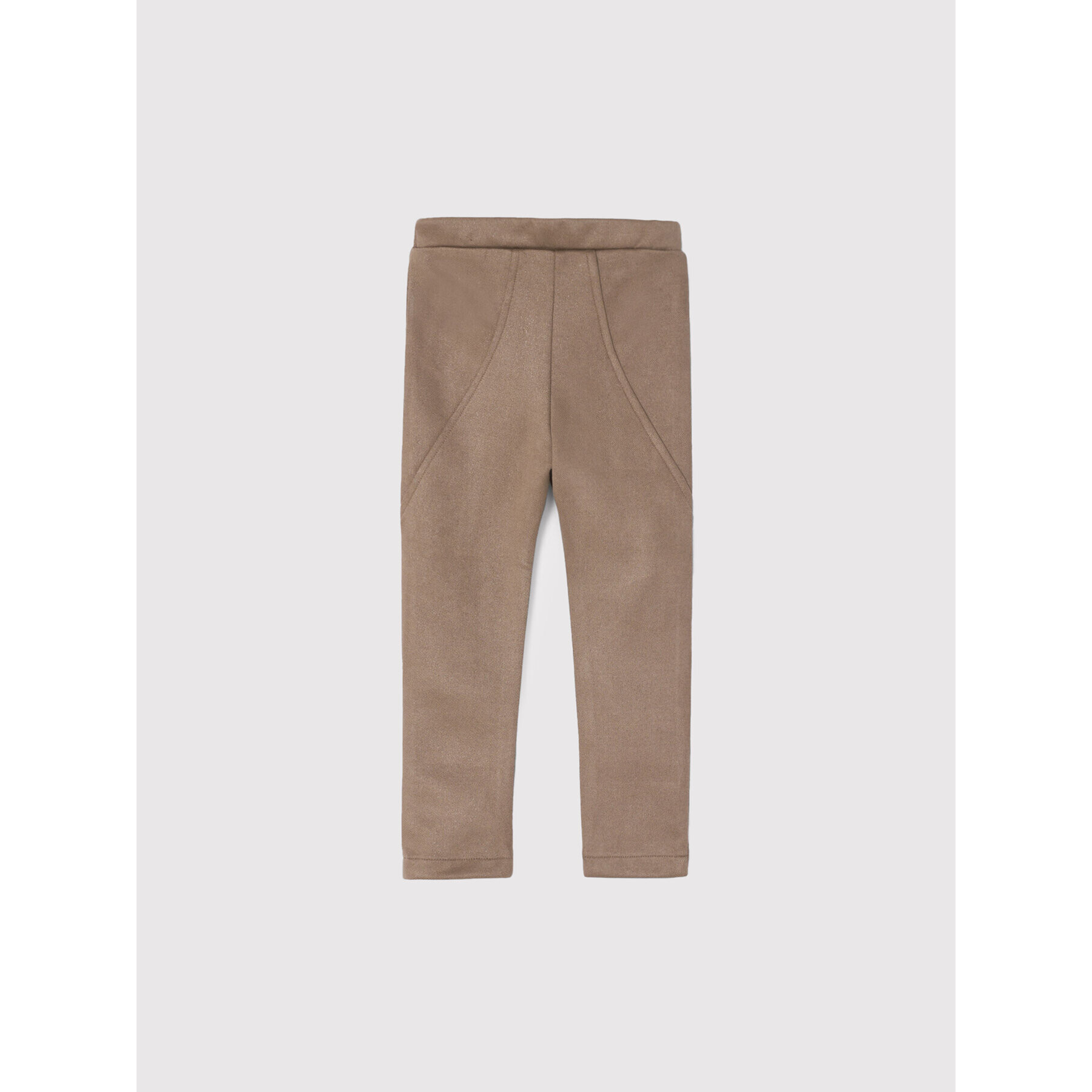 Mayoral Текстилни панталони 4501 Бежов Slim Fit - Pepit.bg