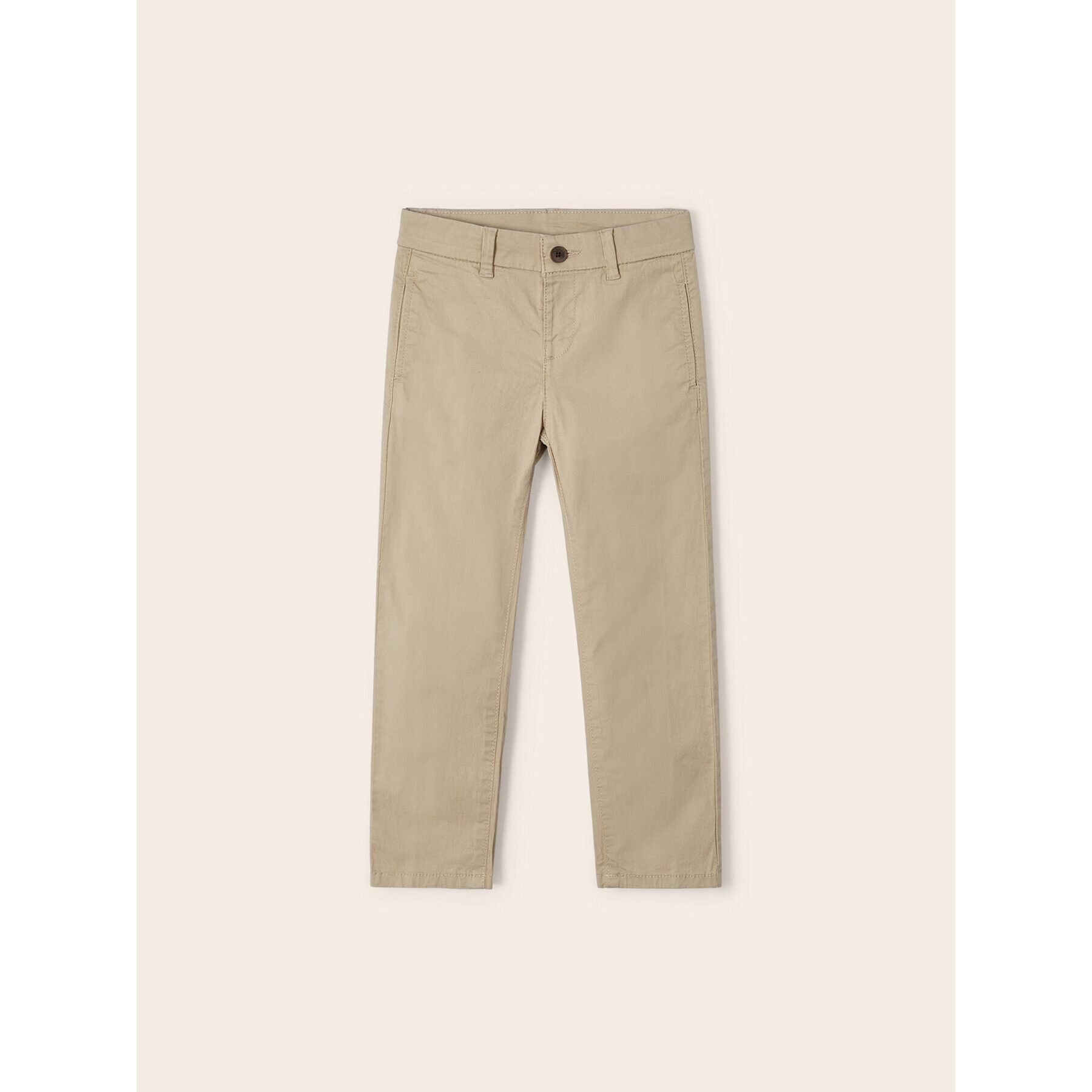 Mayoral Текстилни панталони 512 Бежов Regular Fit - Pepit.bg