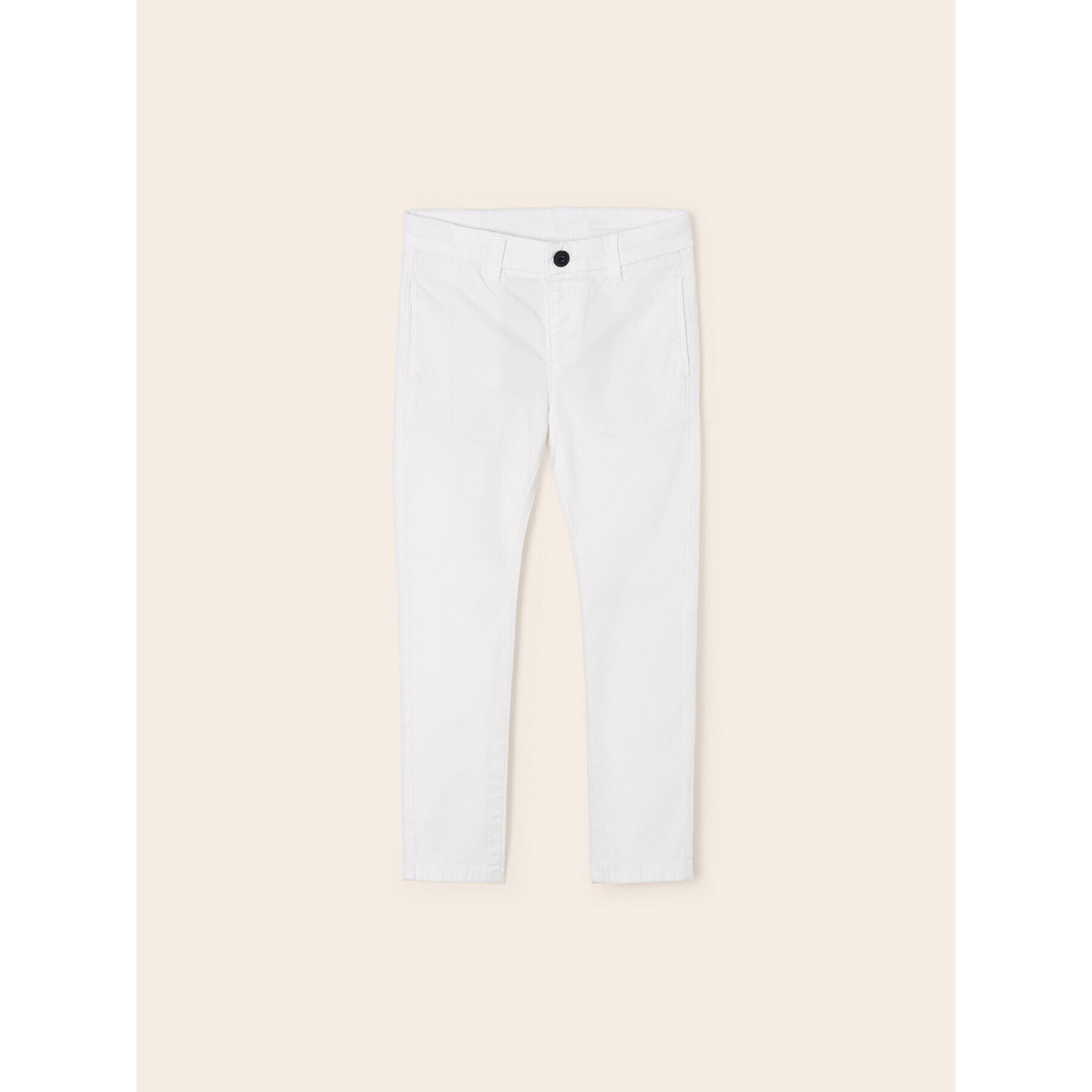 Mayoral Текстилни панталони 512 Екрю Regular Fit - Pepit.bg