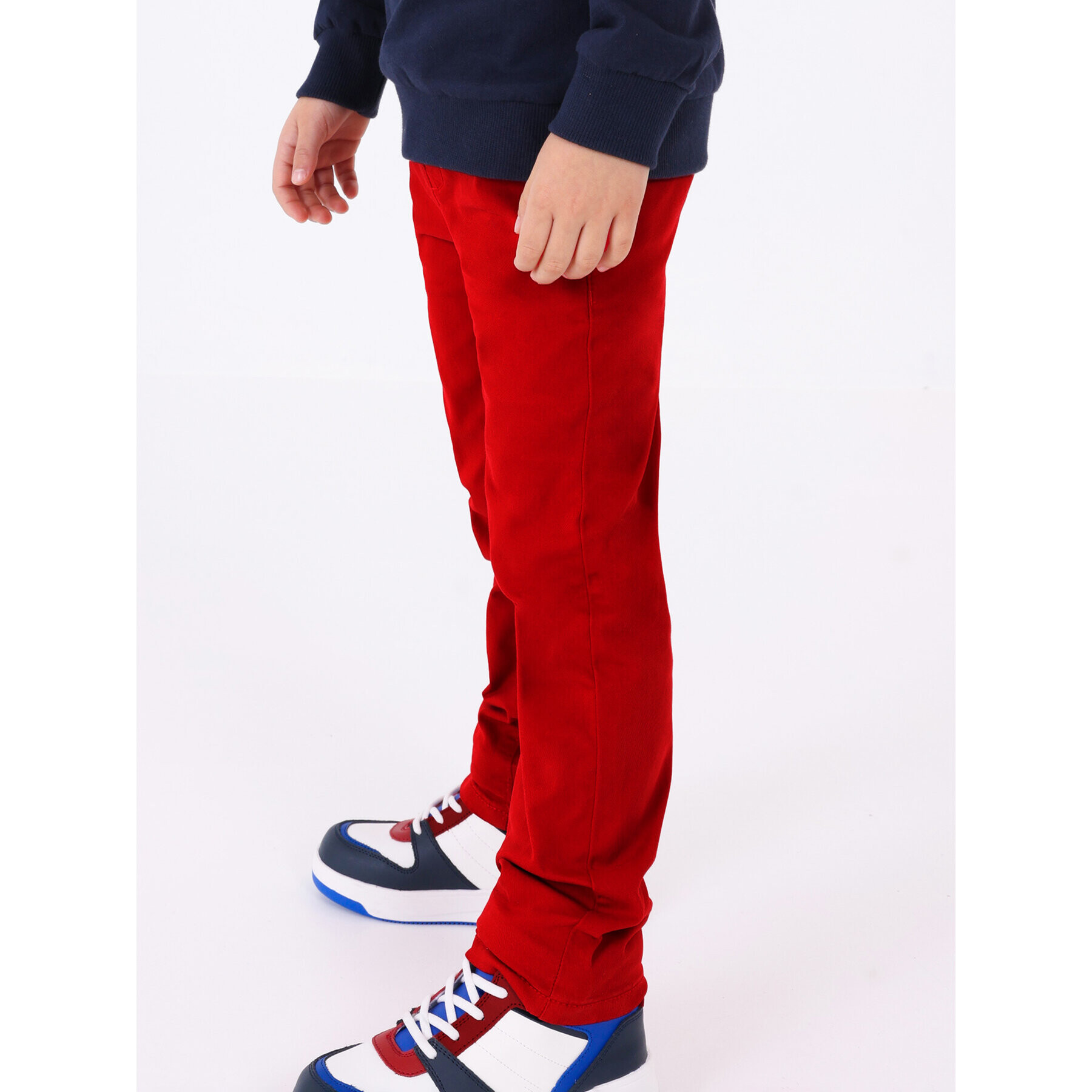 Mayoral Текстилни панталони 513 Червен Regular Fit - Pepit.bg