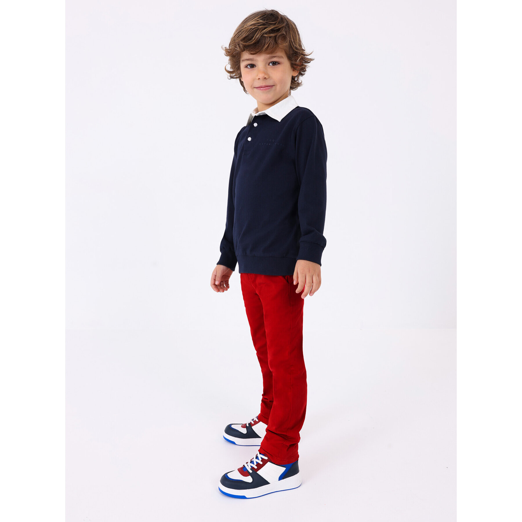 Mayoral Текстилни панталони 513 Червен Regular Fit - Pepit.bg