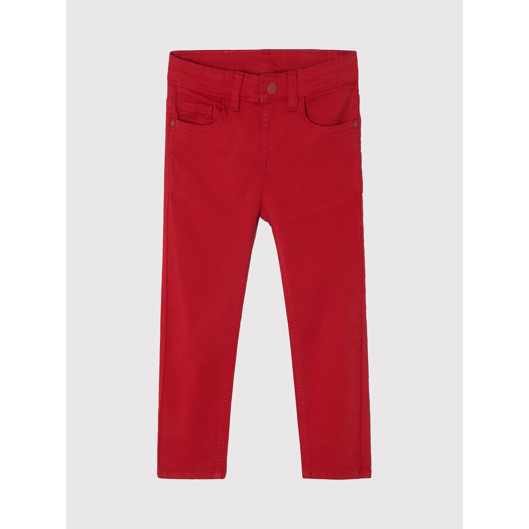 Mayoral Текстилни панталони 517 Червен Slim Fit - Pepit.bg