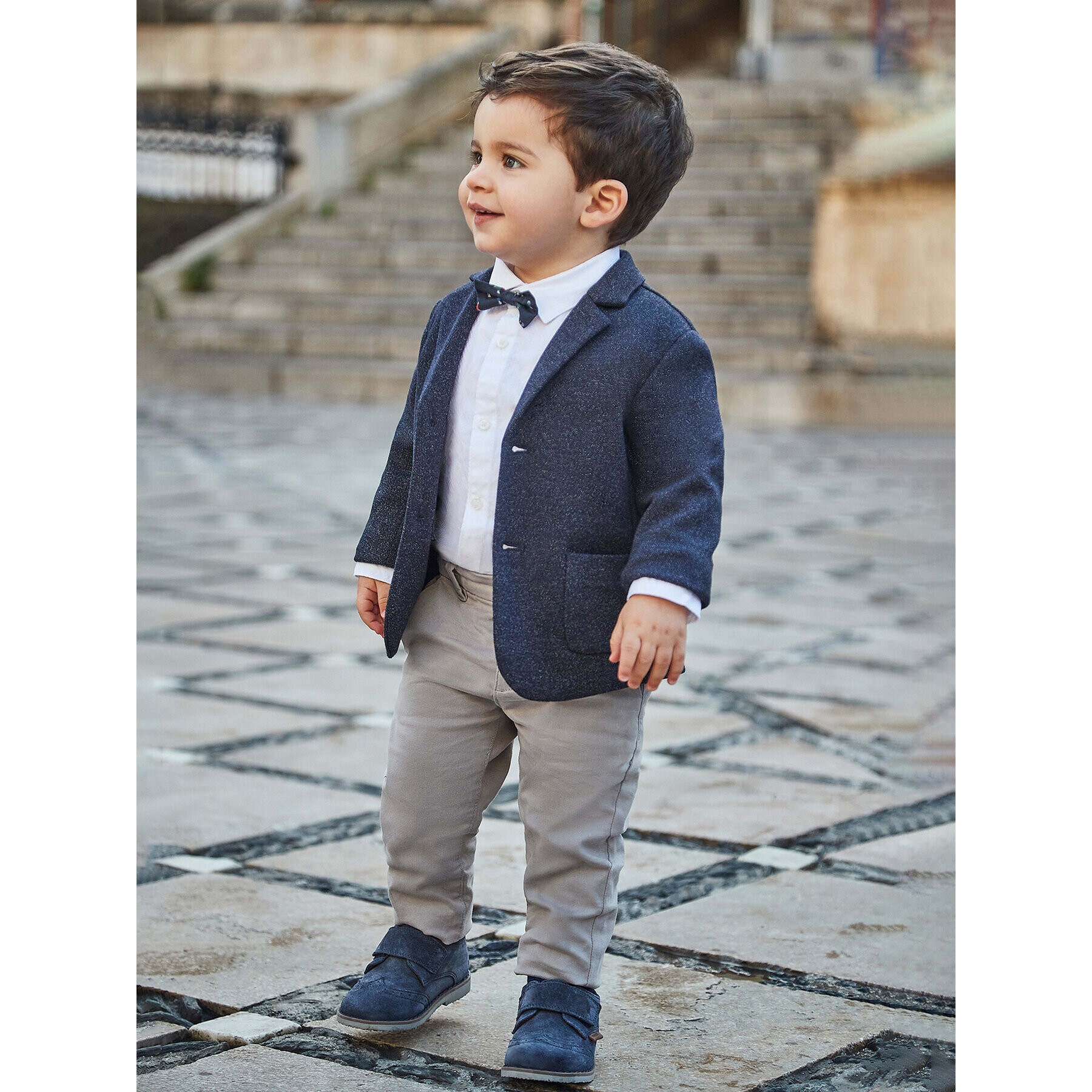 Mayoral Текстилни панталони 521 Сив Regular Fit - Pepit.bg