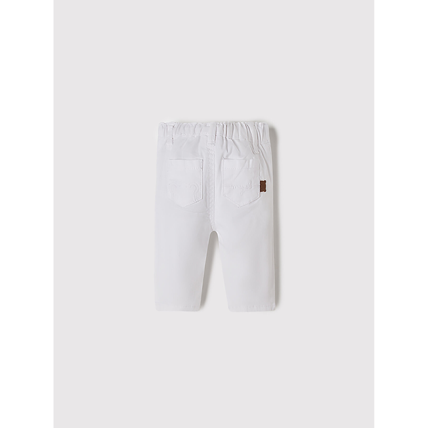 Mayoral Текстилни панталони 595 Бял Chino Fit - Pepit.bg