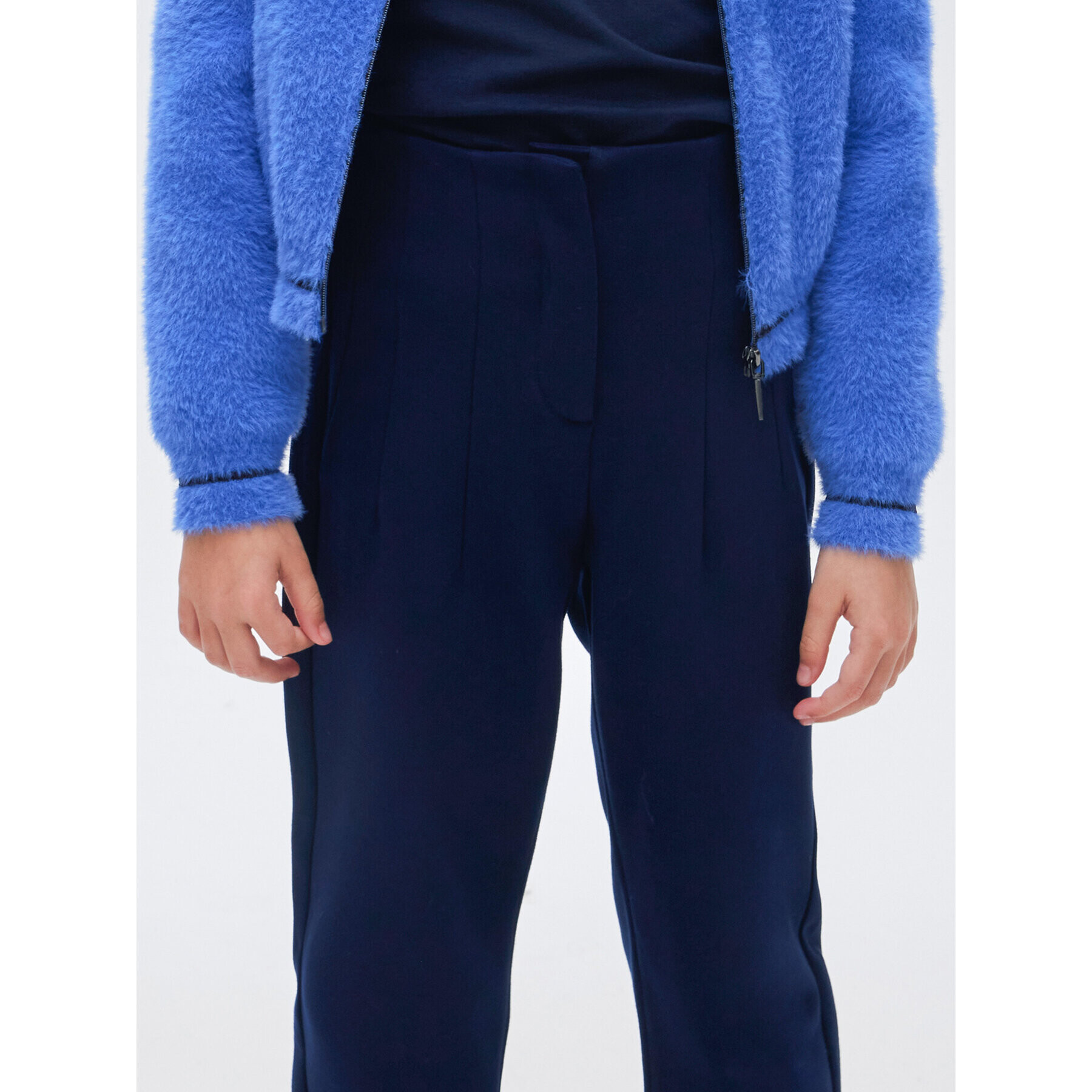 Mayoral Текстилни панталони 7.502 Тъмносин Regular Fit - Pepit.bg