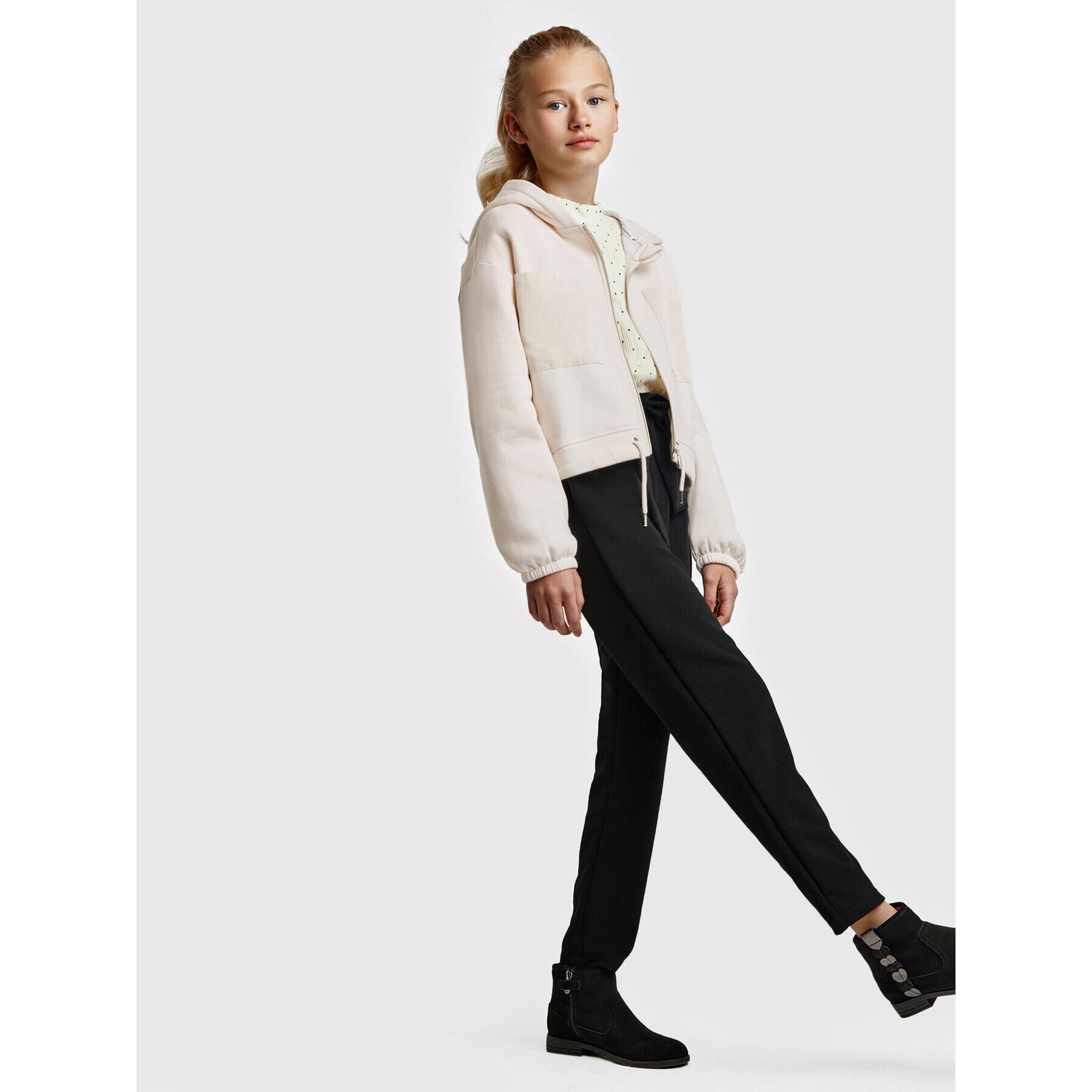 Mayoral Текстилни панталони 7588 Черен Regular Fit - Pepit.bg