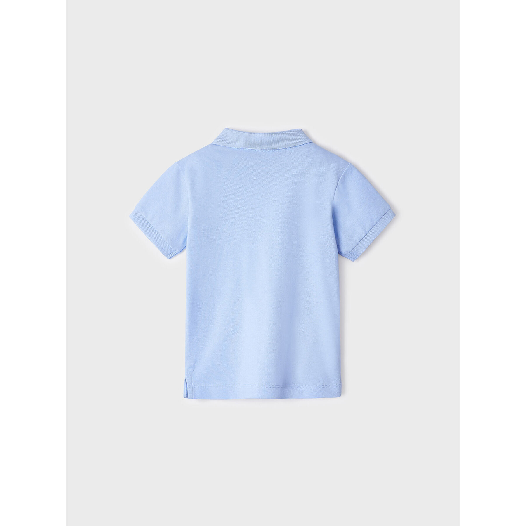 Mayoral Тениска с яка и копчета 150 Син Regular Fit - Pepit.bg