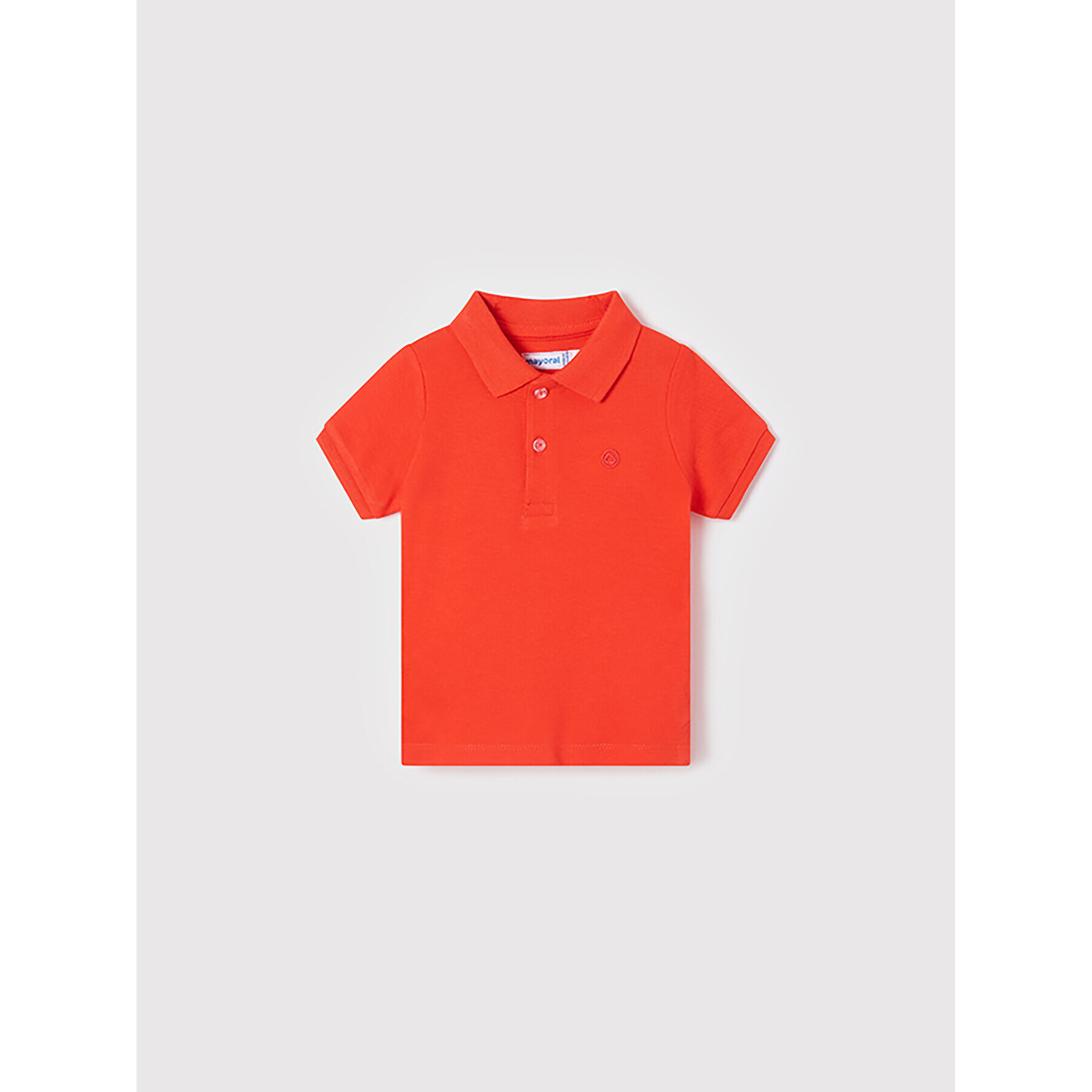 Mayoral Тениска с яка и копчета 102 Червен Regular Fit - Pepit.bg