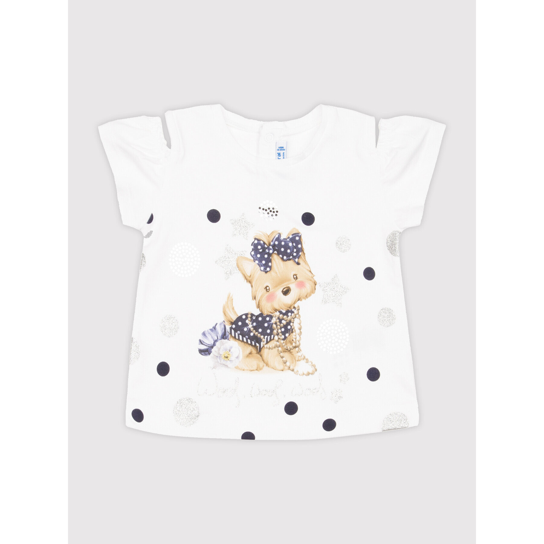 Mayoral Тишърт 1007 Бял Regular Fit - Pepit.bg