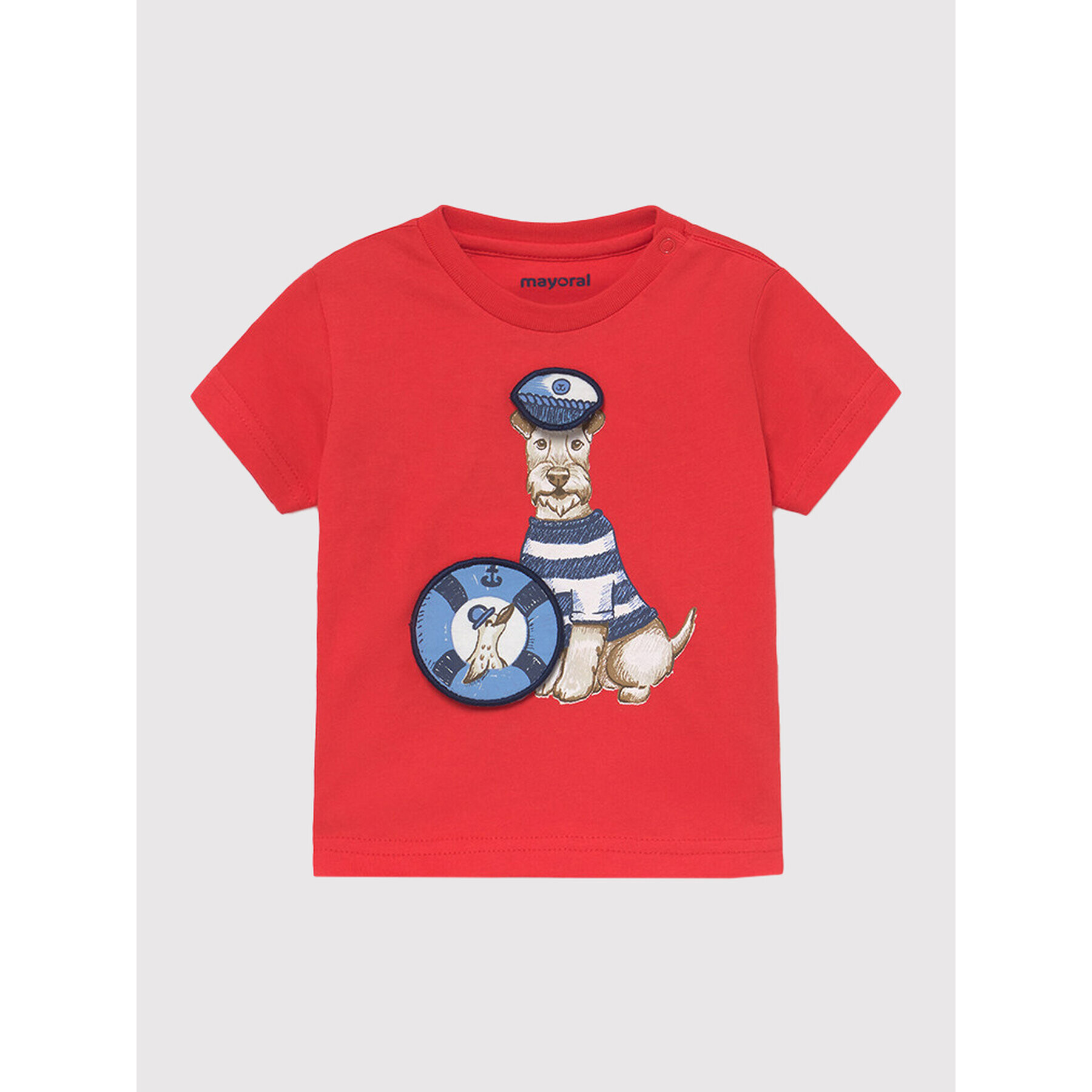 Mayoral Тишърт 1007 Червен Regular Fit - Pepit.bg