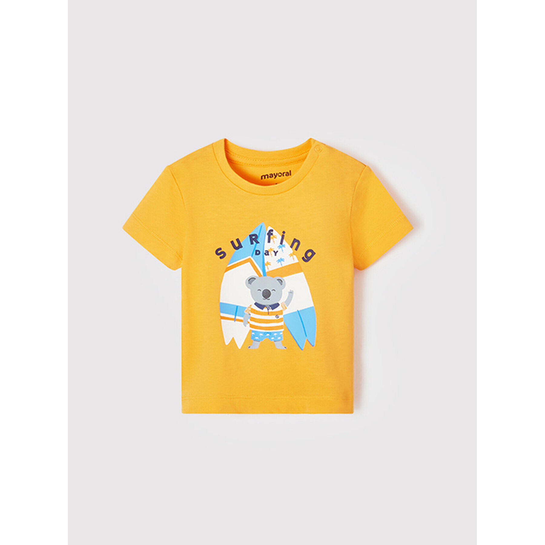 Mayoral Тишърт 1008 Оранжев Regular Fit - Pepit.bg