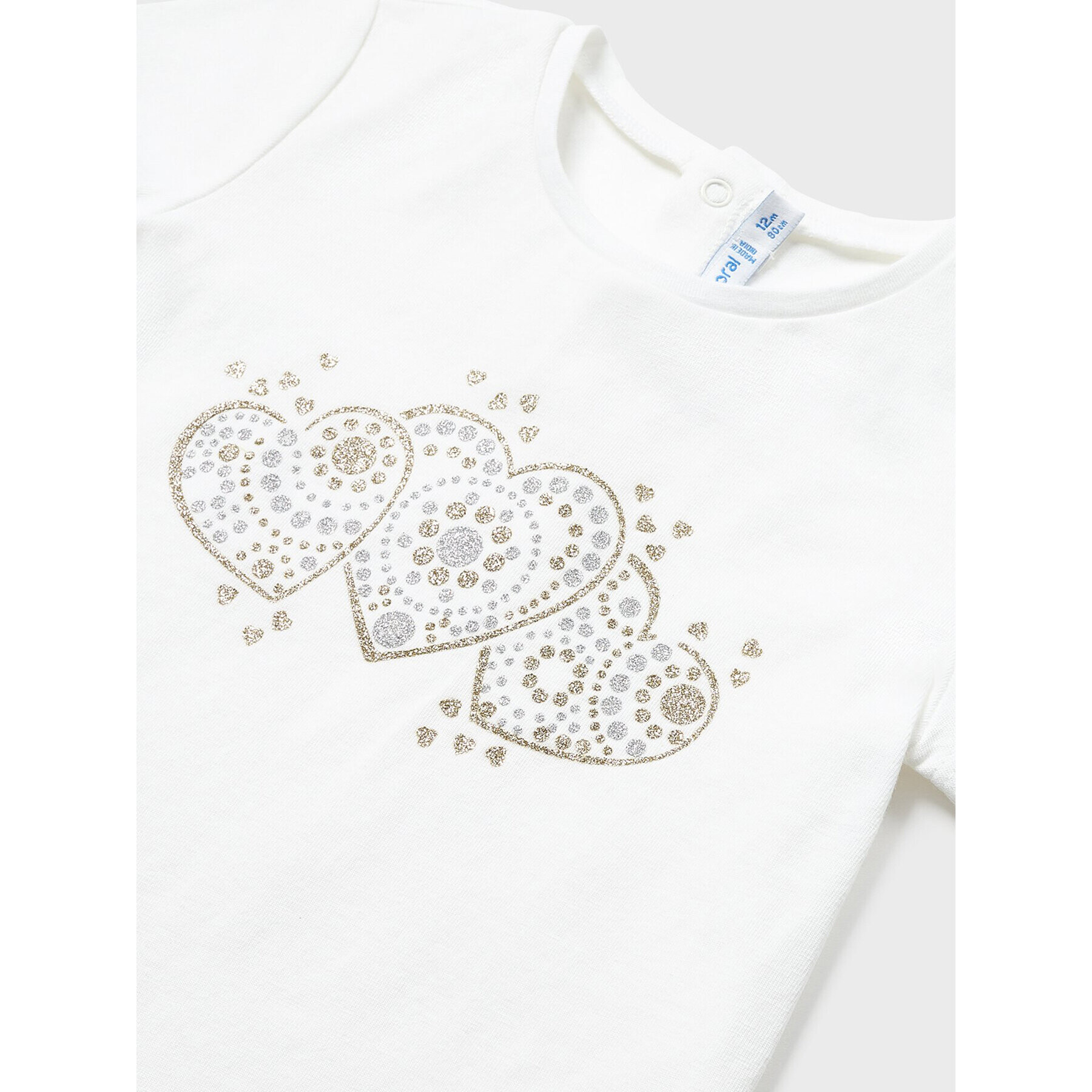 Mayoral Тишърт 105 Бял Regular Fit - Pepit.bg