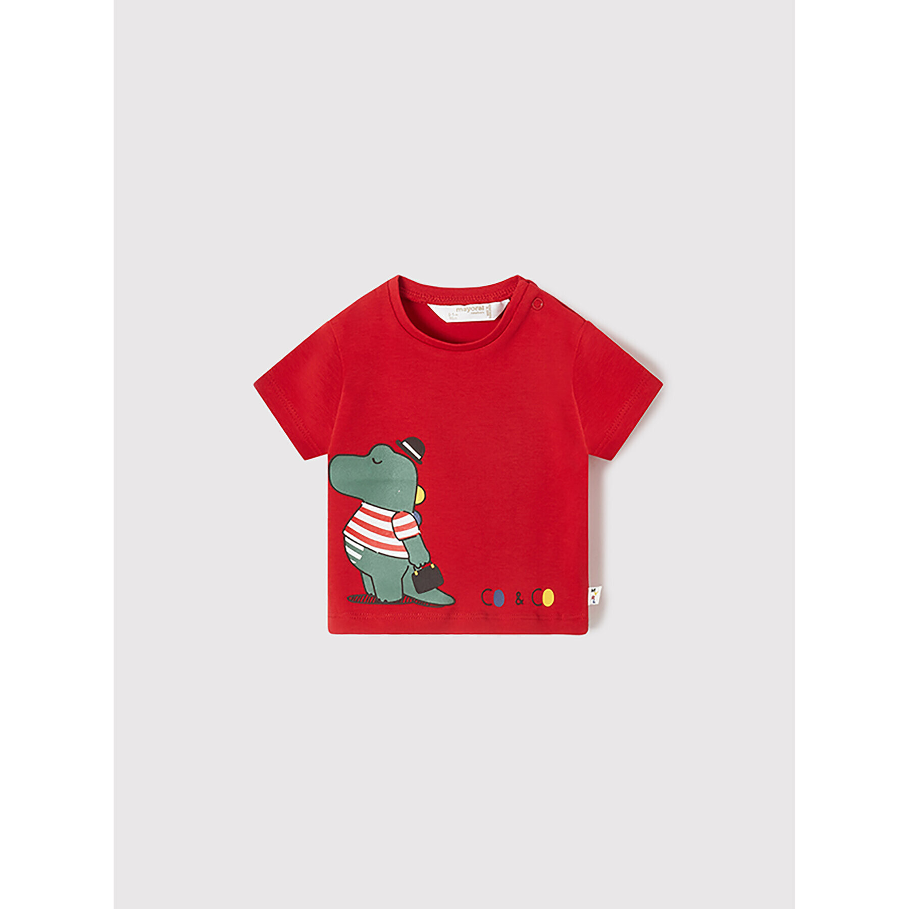 Mayoral Тишърт 1094 Червен Regular Fit - Pepit.bg